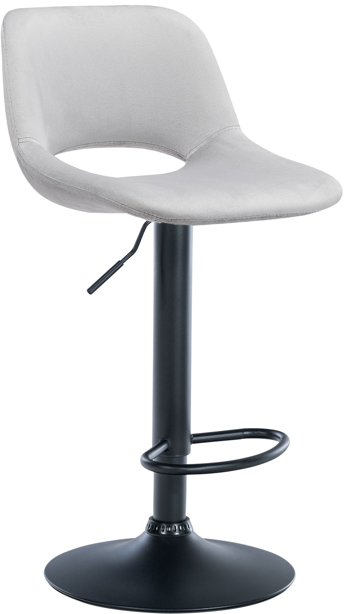 Barhocker Camden Samt schwarz – Ansicht 19