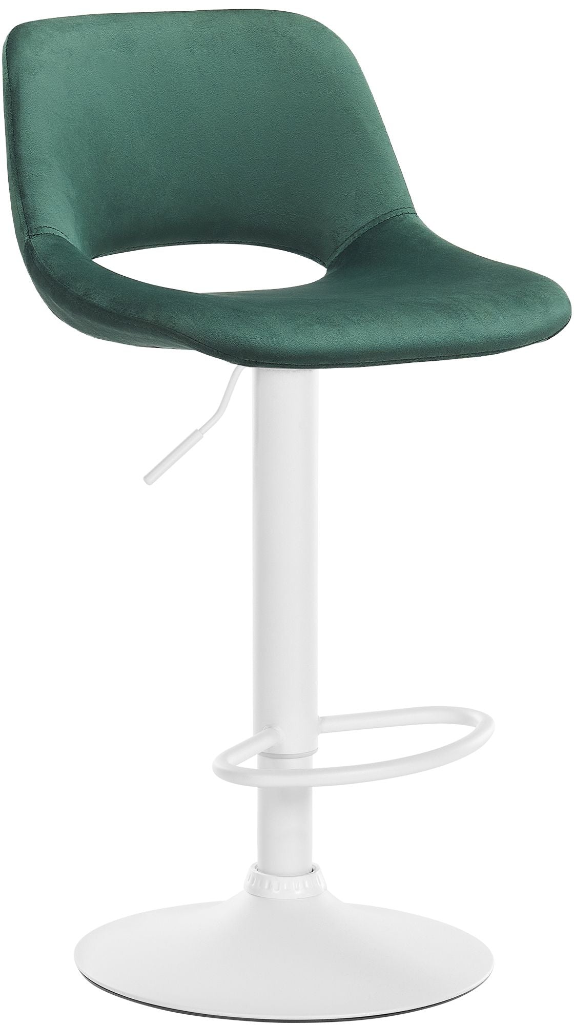 Barhocker Camden Samt weiß – Ansicht 13