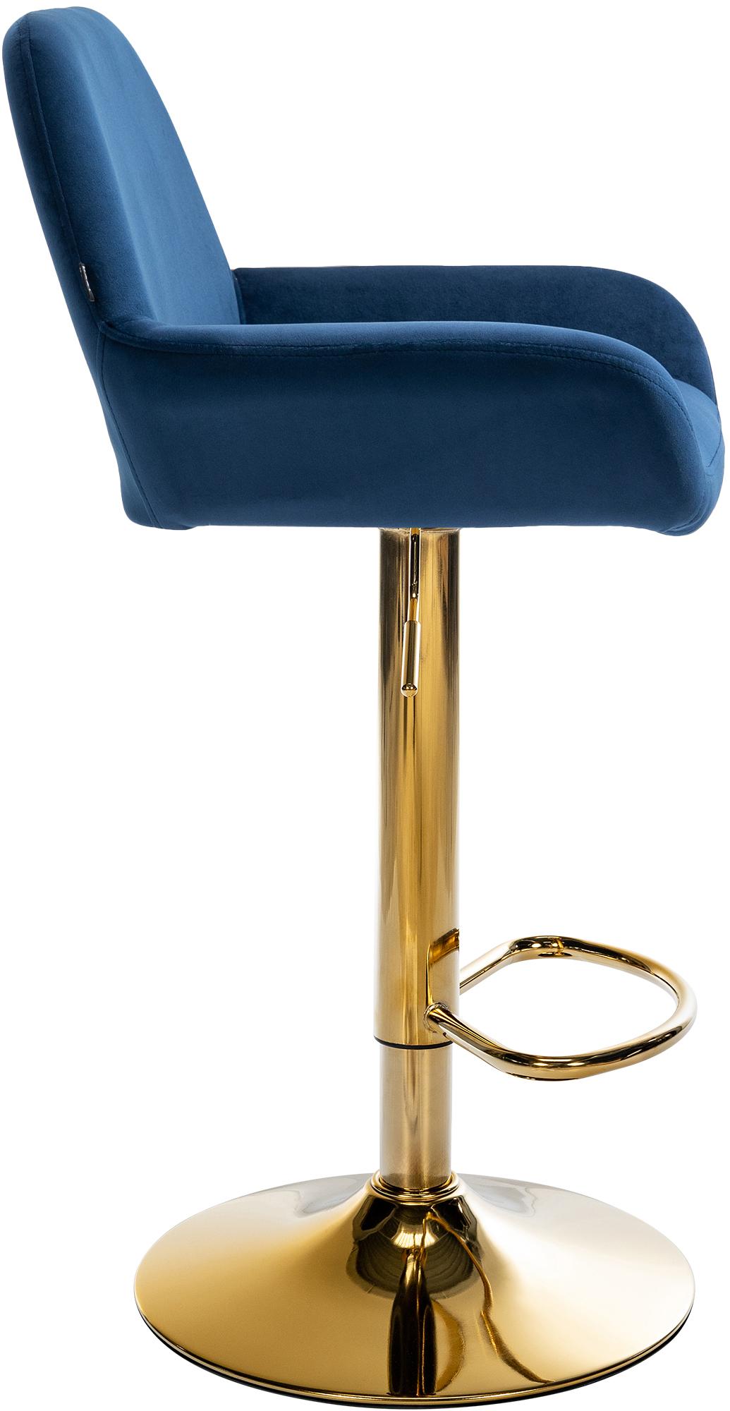 Barhocker Braga Gold Samt – Ansicht 18