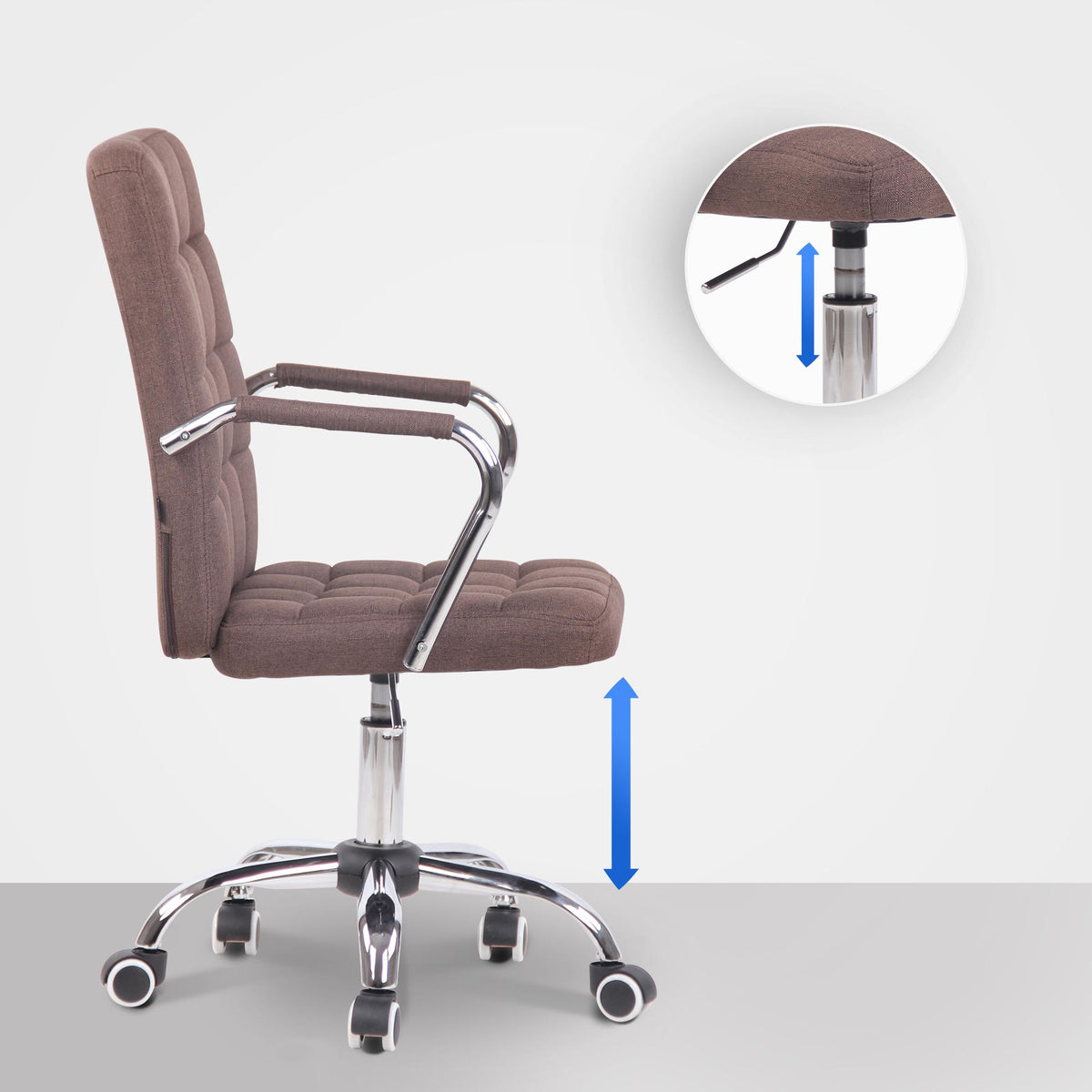 Bürostuhl Terni Stoff – Ansicht 18