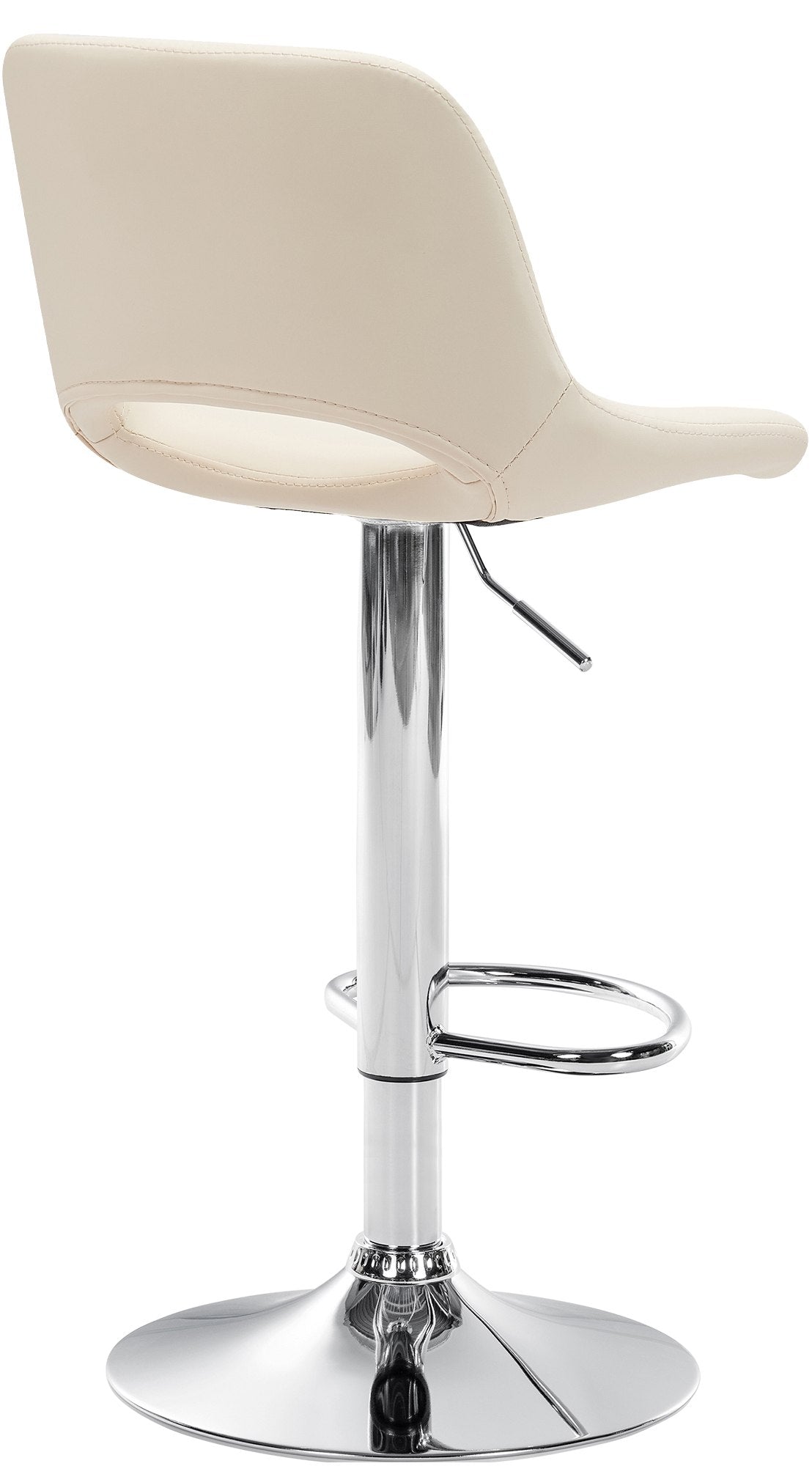 2er Set Barhocker Camden Kunstleder chrom – Ansicht 15