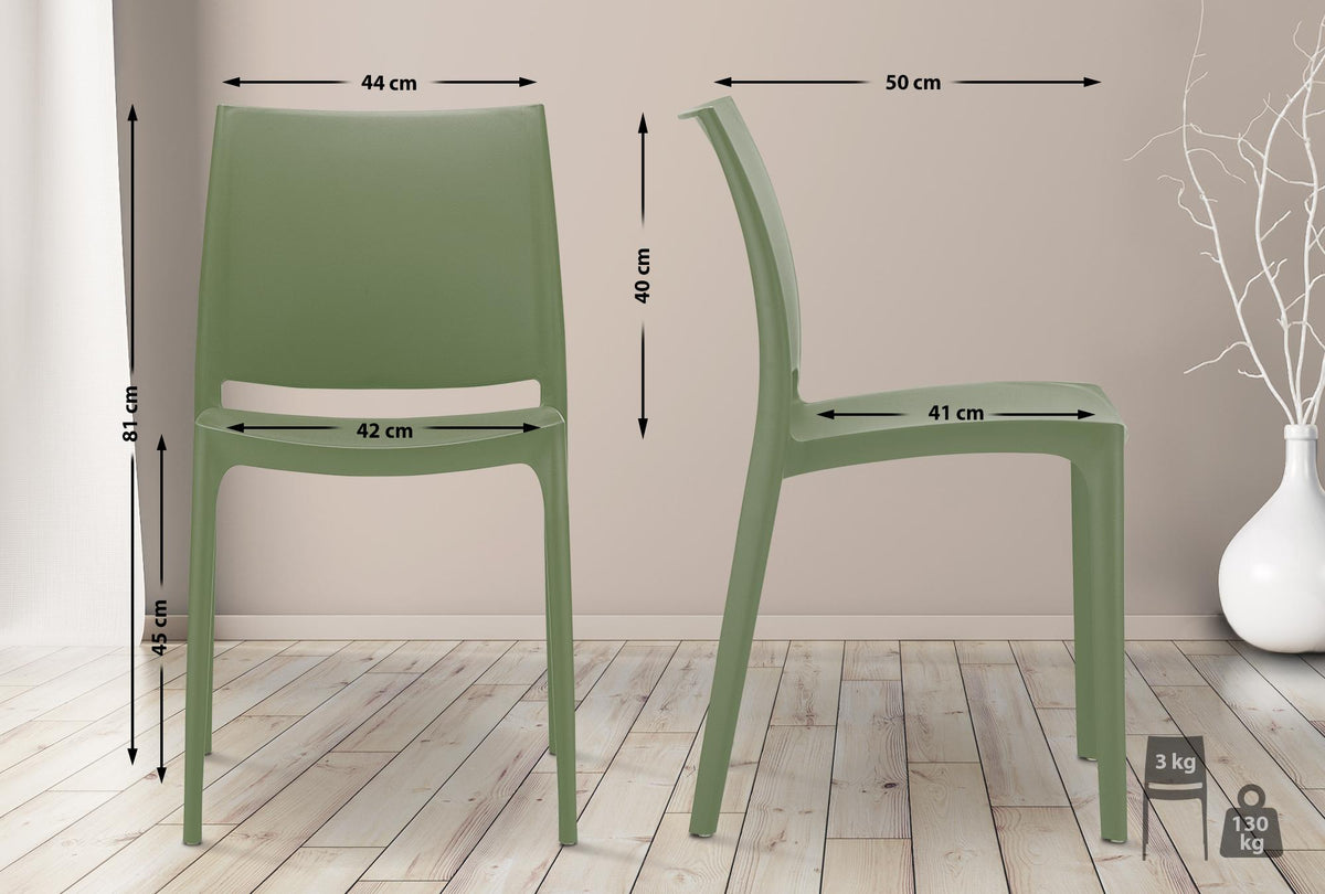 2er Set Stühle Maya – Ansicht 2