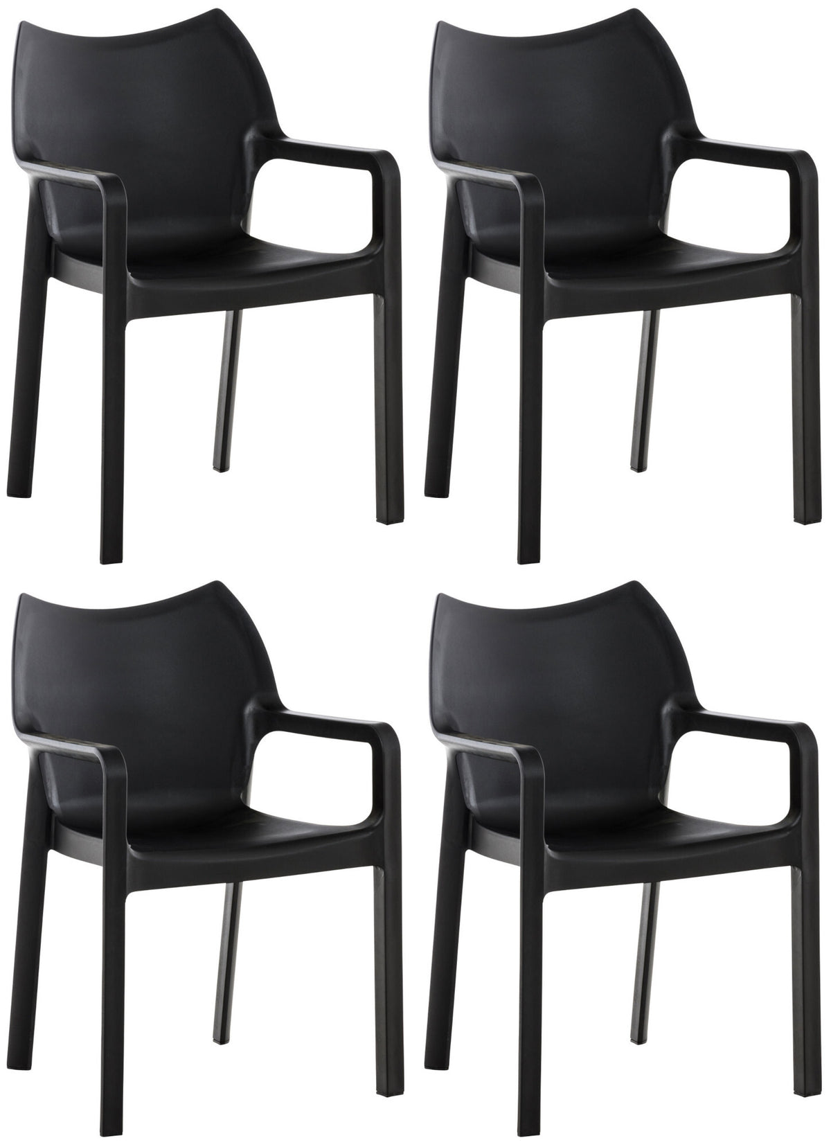 4er Set Stuhl Diva