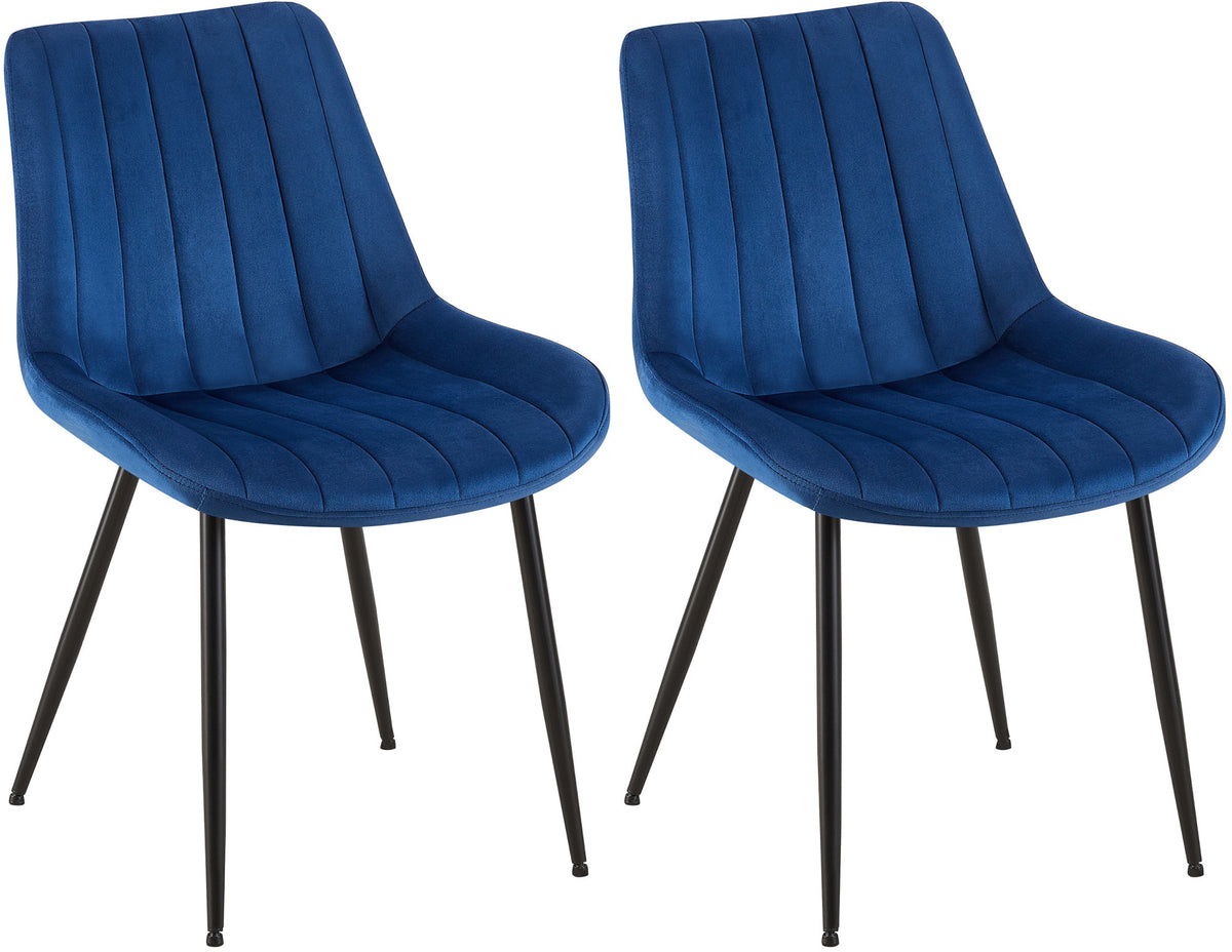2er Set Stühle Rahden Samt – Ansicht 15