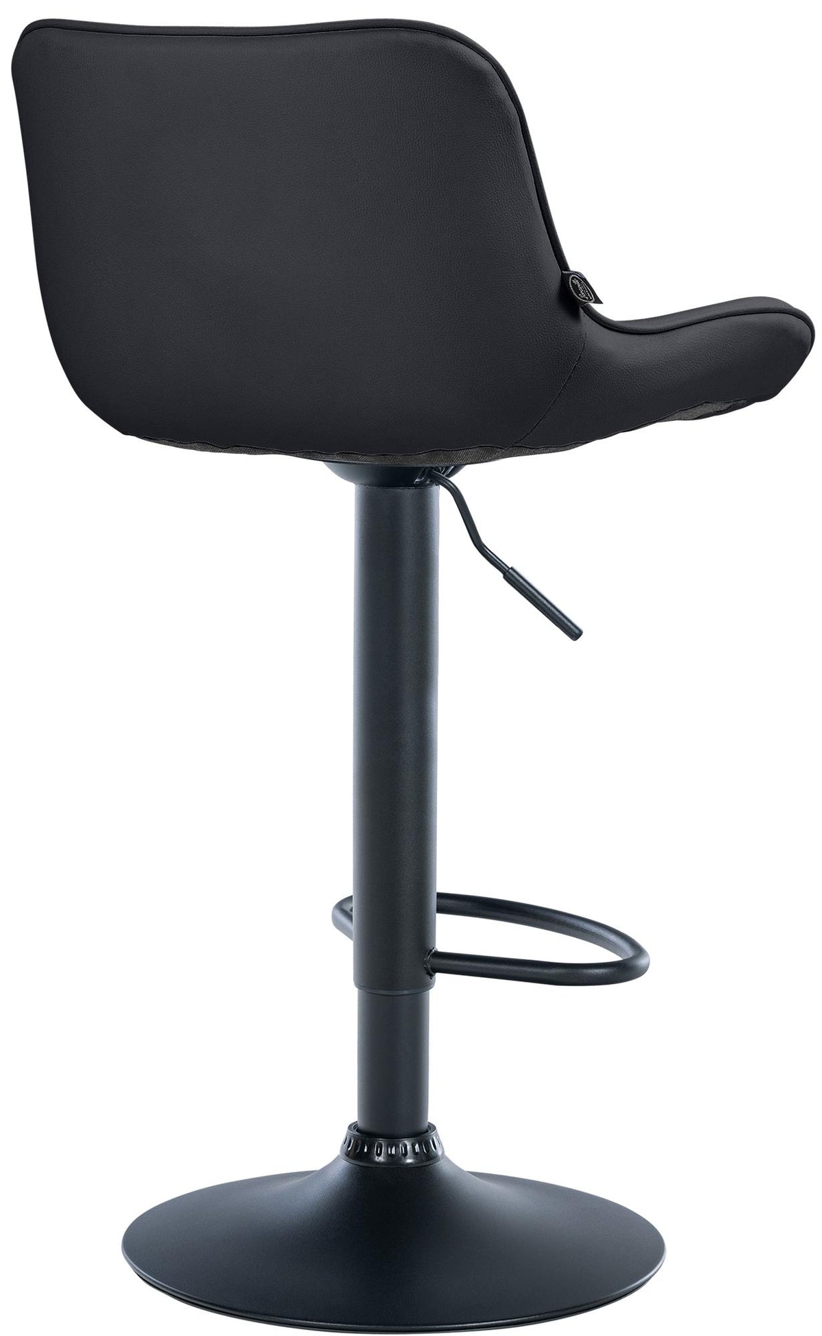 2er Set Barhocker Vonore Kunstleder schwarz – Ansicht 13