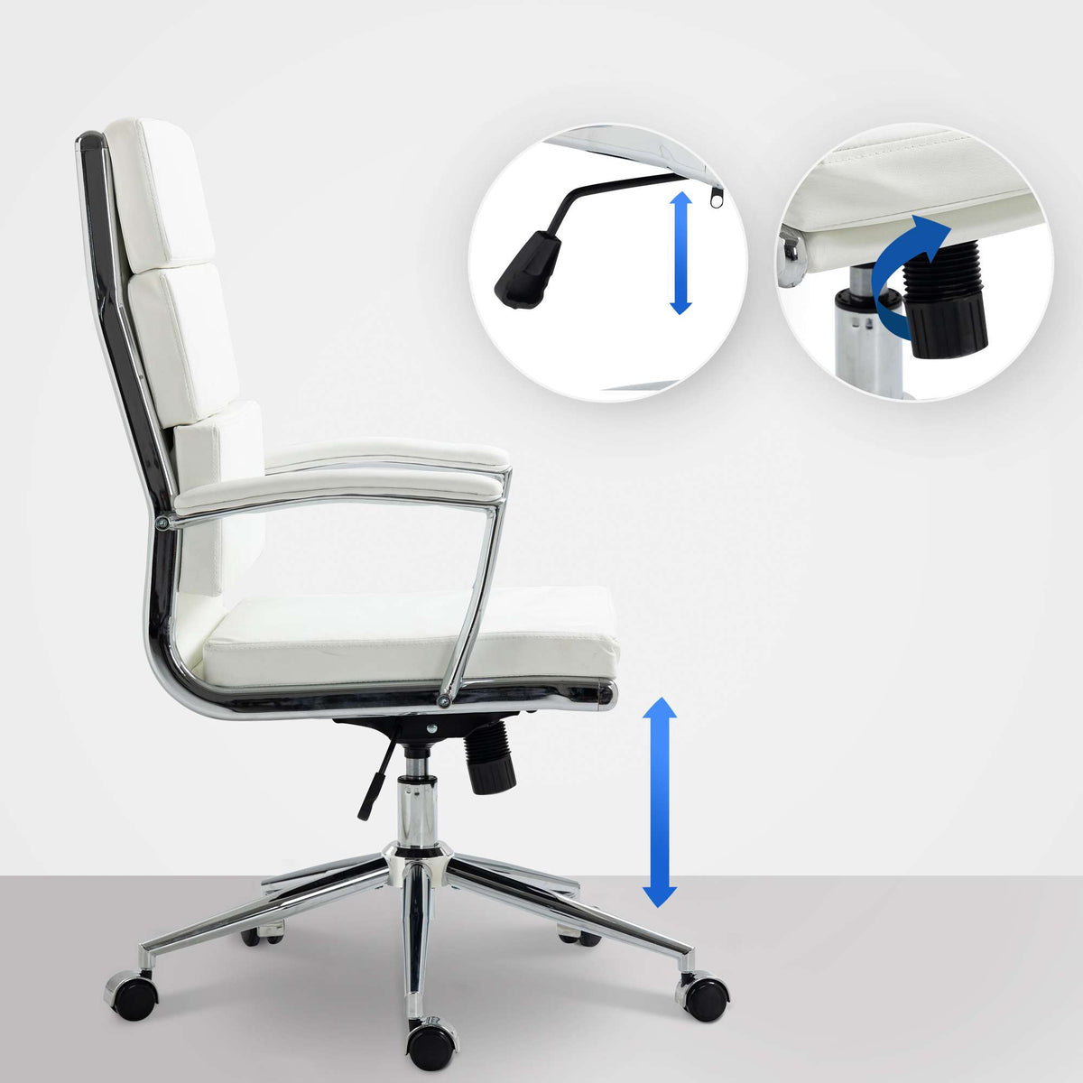 Bürostuhl Cleveland Kunstleder – Ansicht 10