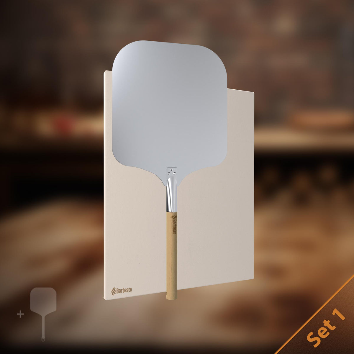 Pizzastein Set 3 – Ansicht 7