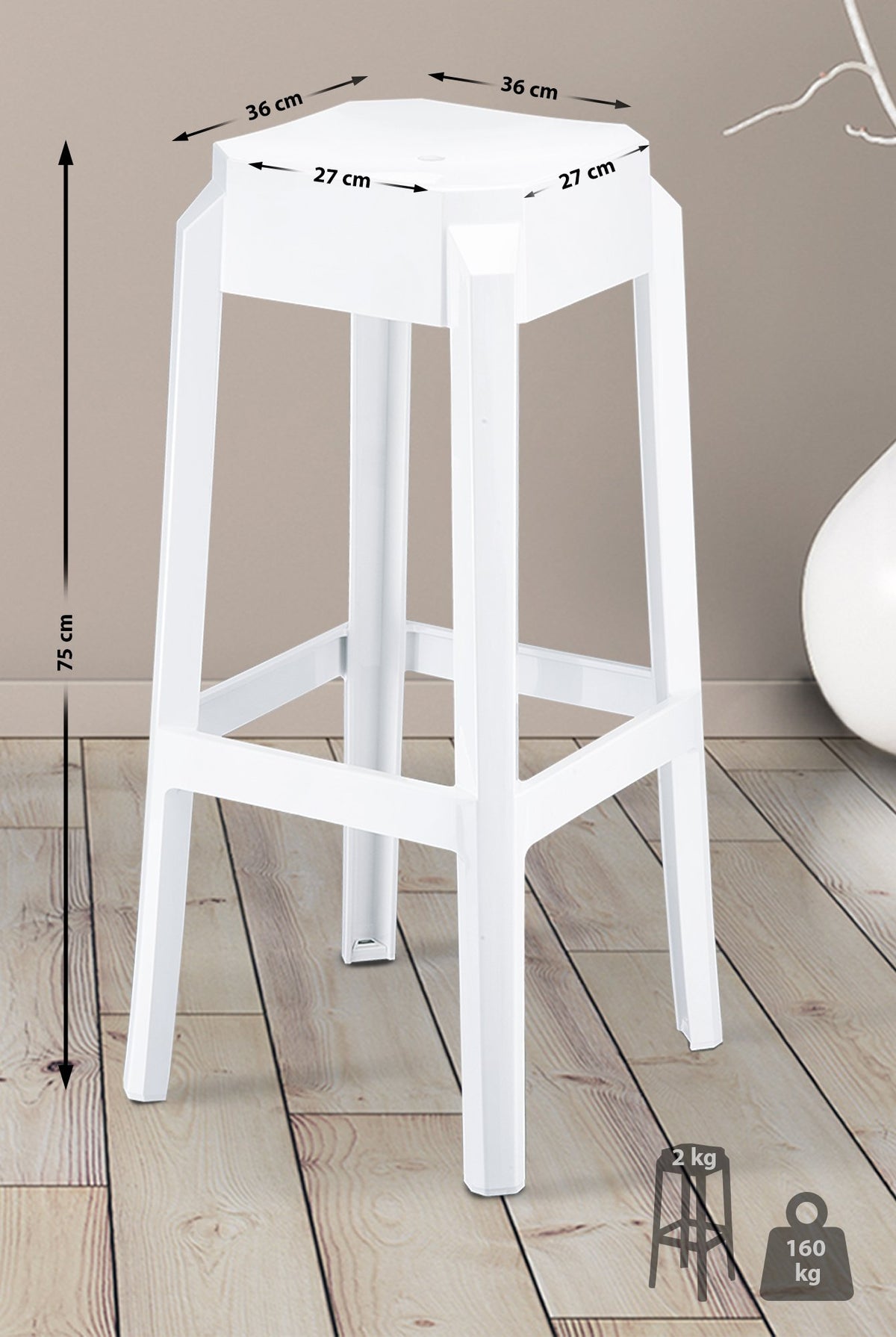 Barhocker Fox – Ansicht 2