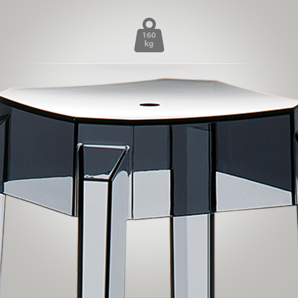 Barhocker Fox, transparent – Ansicht 12
