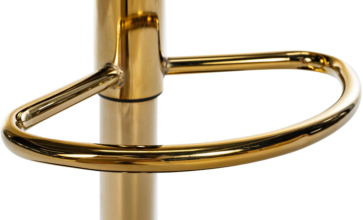 Barhocker Braga Gold Kunstleder – Ansicht 6
