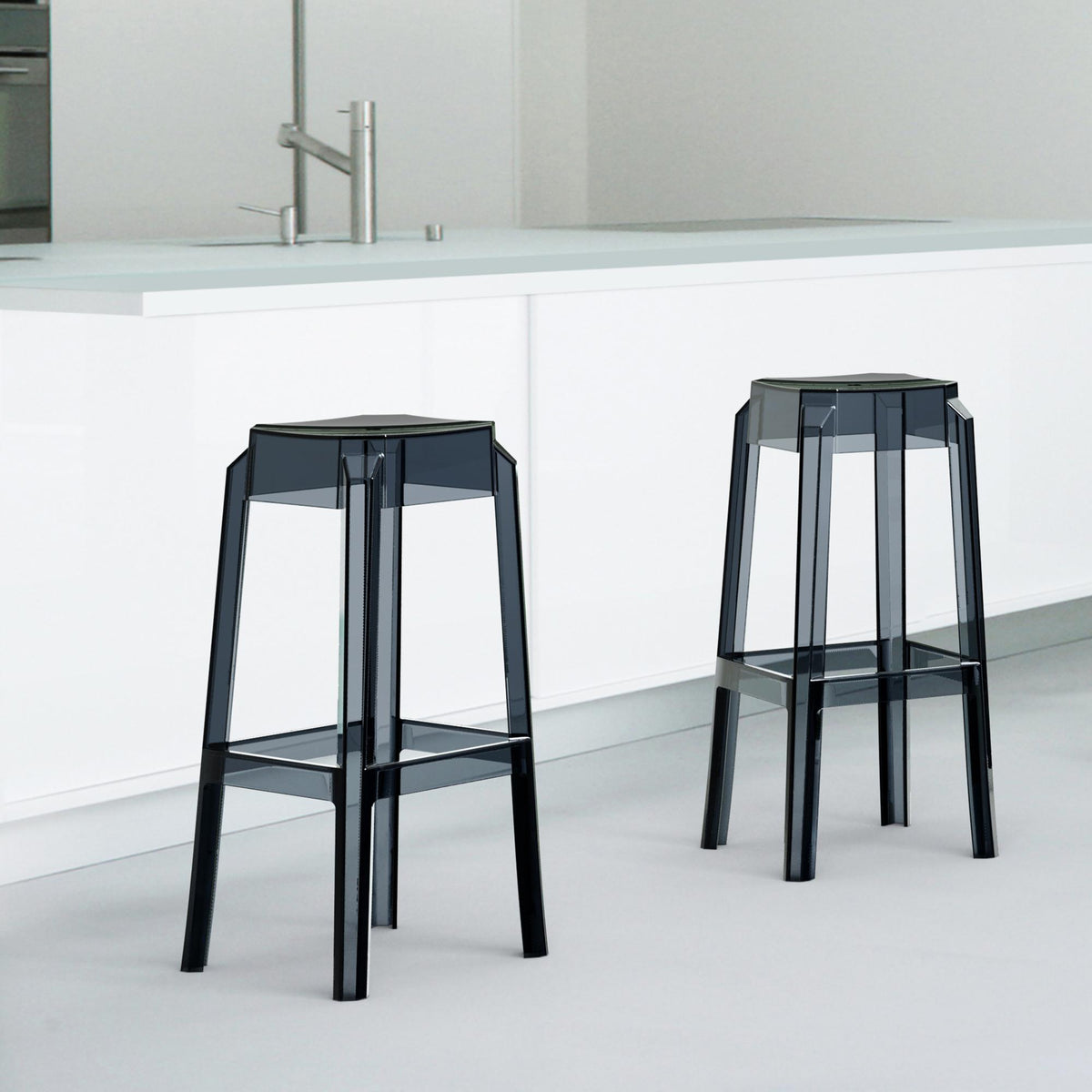 2er Set Barhocker Fox, transparent – Ansicht 10