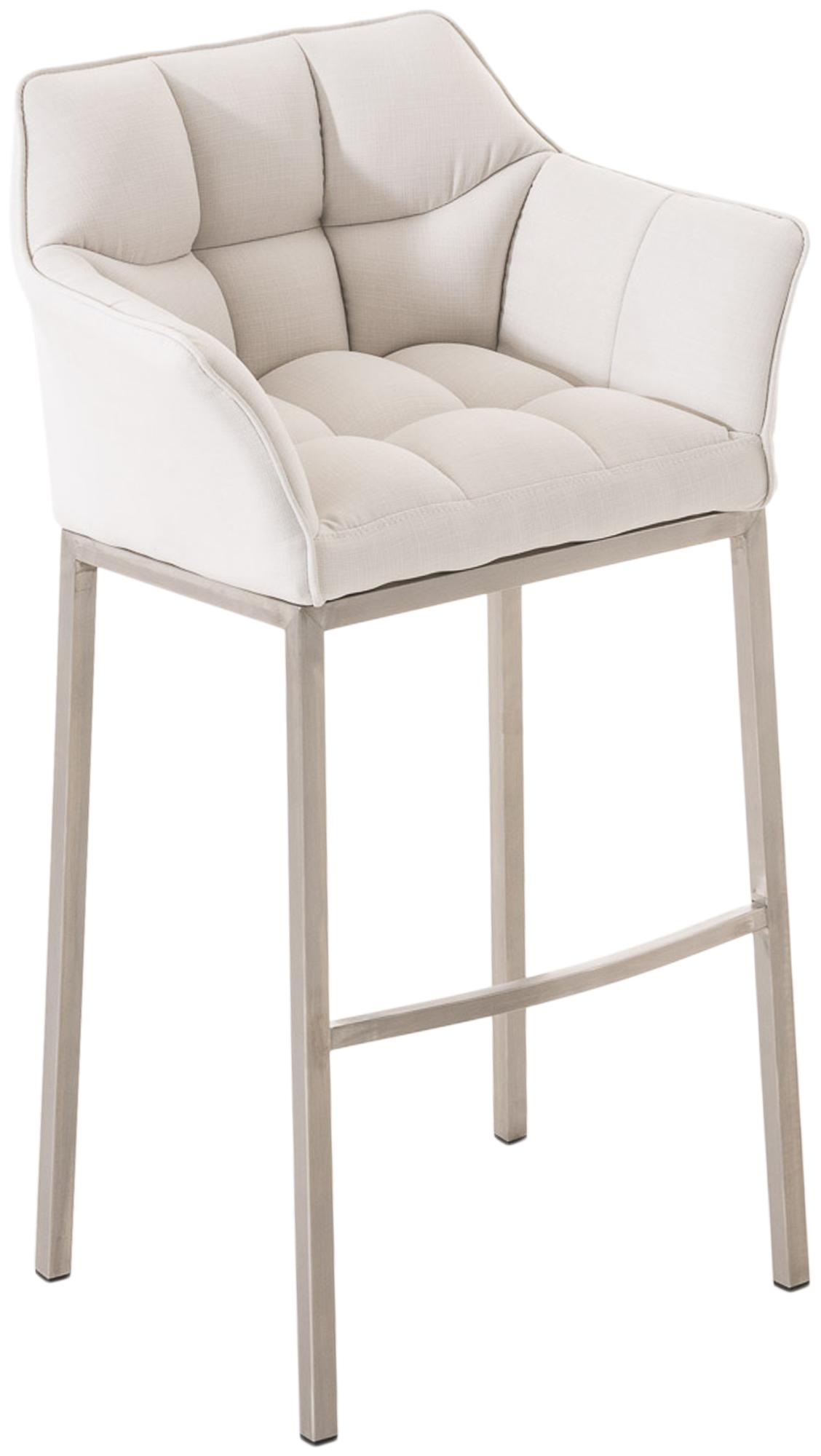 Barhocker Damaso E Stoff mit 4-Fuß Gestell – Ansicht 8
