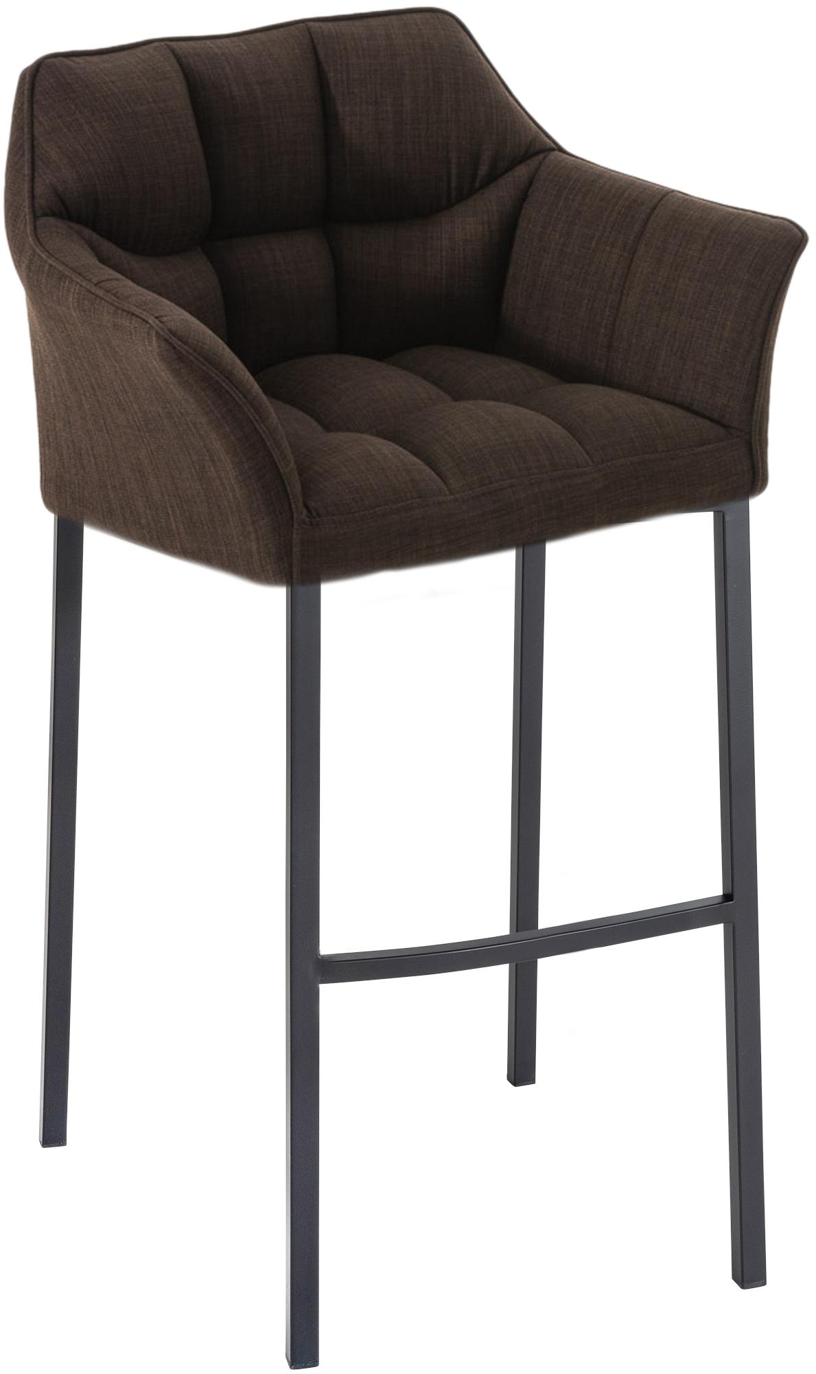 Barhocker Damaso B Stoff mit 4-Fuß Gestell – Ansicht 8
