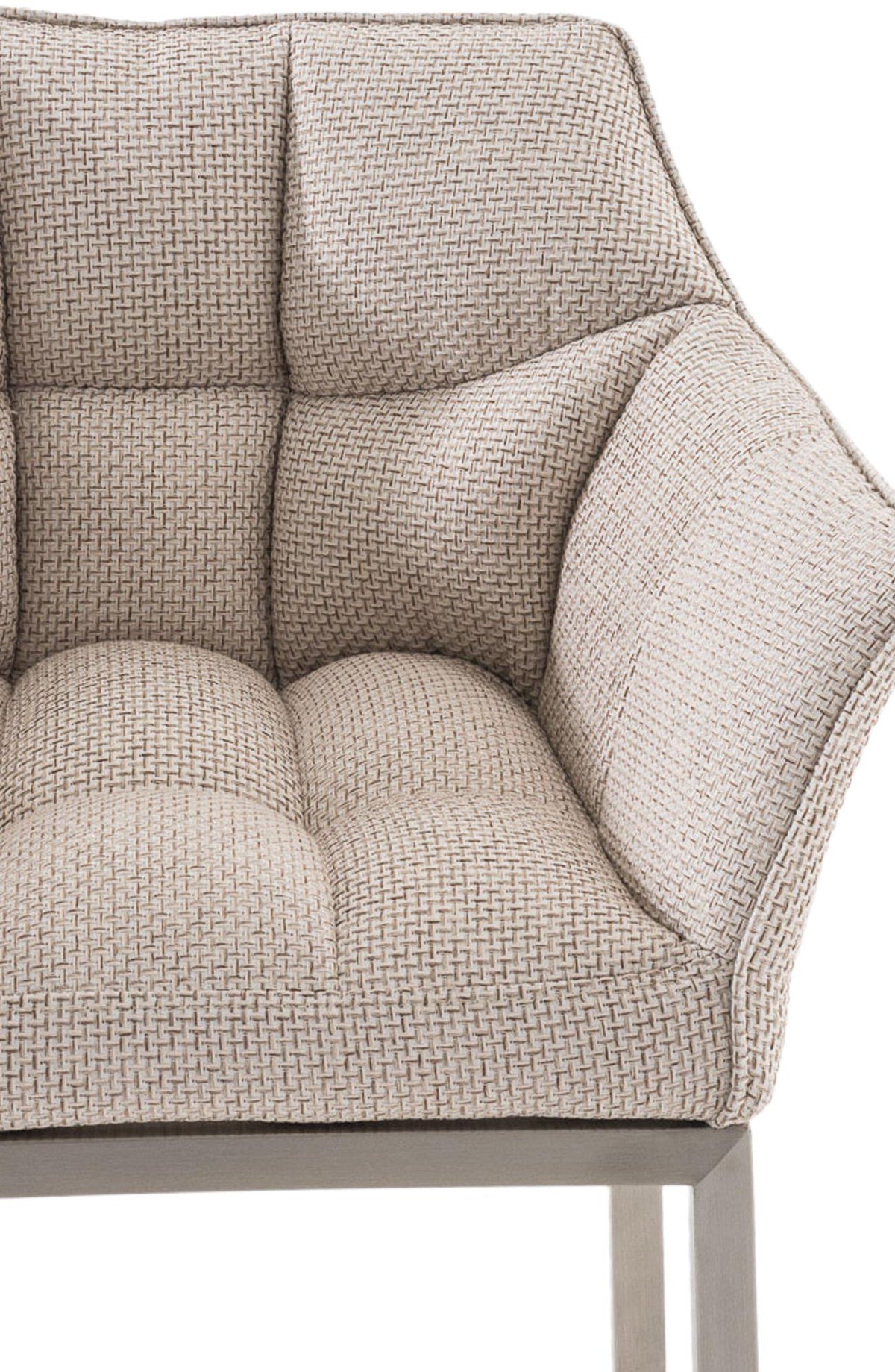 Barhocker Damaso E Stoff mit 4-Fuß Gestell – Ansicht 7