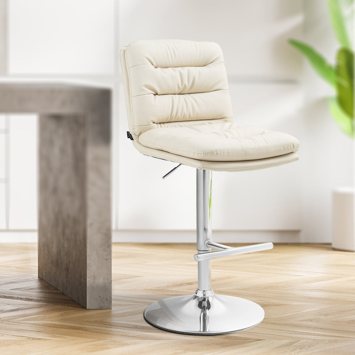 Barhocker Damar Kunstleder chrom – Ansicht 14