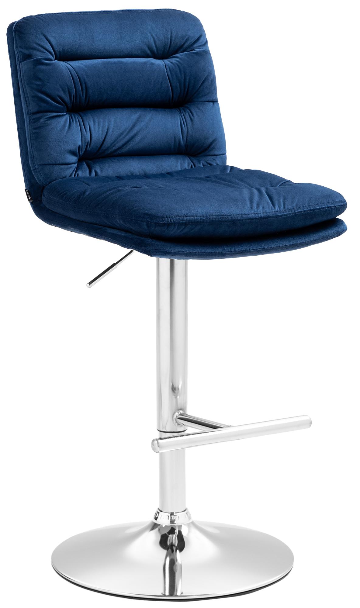 Barhocker Damar Samt chrom – Ansicht 8