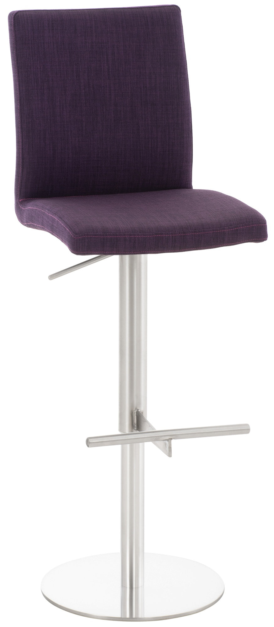 Barhocker Cadiz Stoff edelstahl