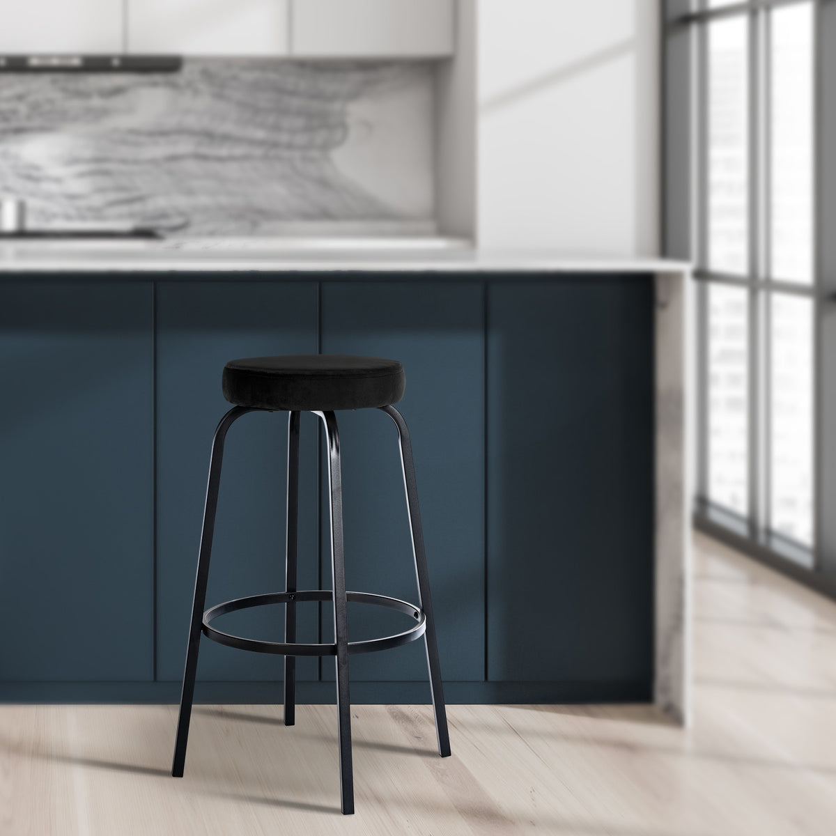 Barhocker Kamari Samt – Ansicht 10