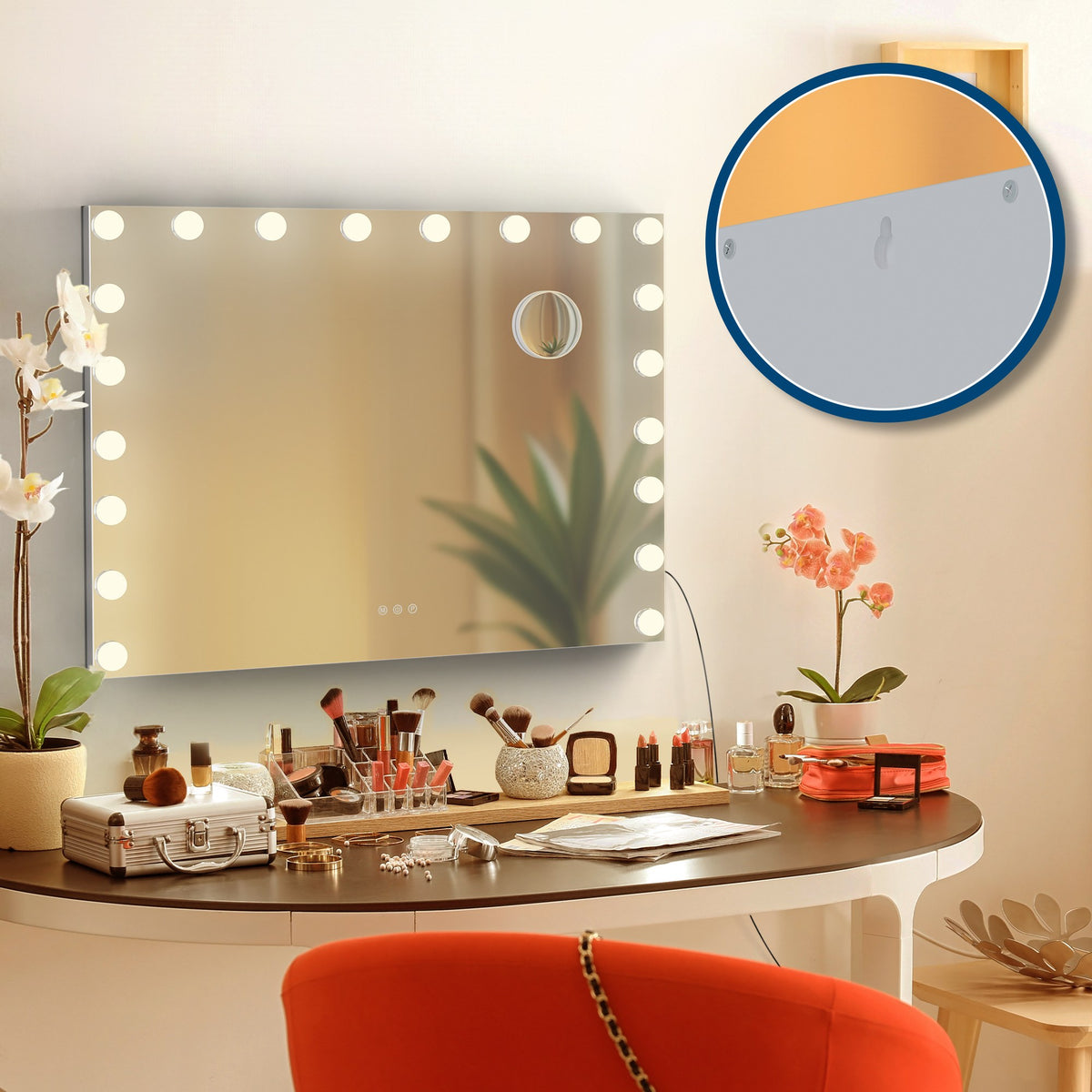 Schminkspiegel Norlina ohne Bluetooth – Ansicht 6