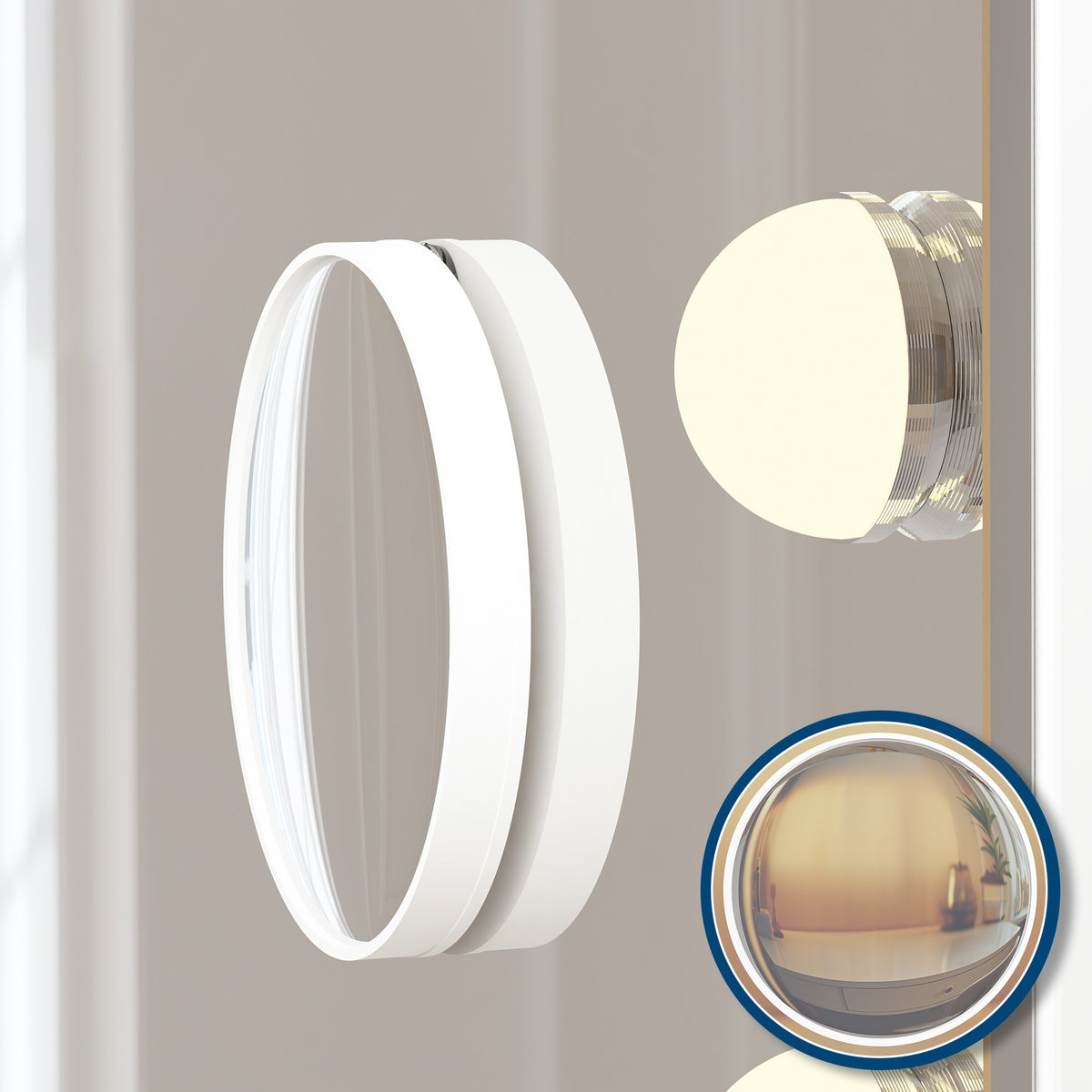 Schminkspiegel Norlina ohne Bluetooth – Ansicht 3