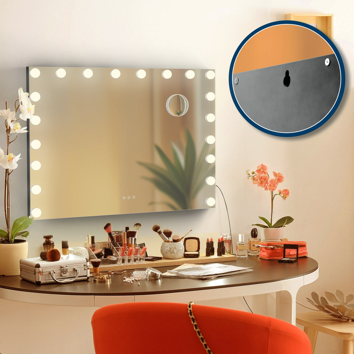 Schminkspiegel Norlina ohne Bluetooth – Ansicht 15