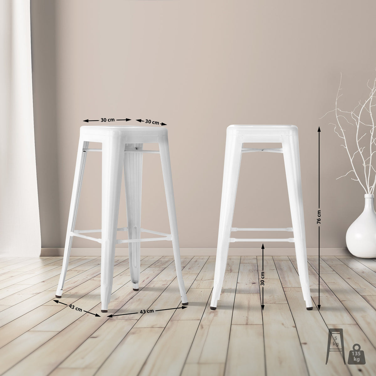 Barhocker Joshua – Ansicht 2