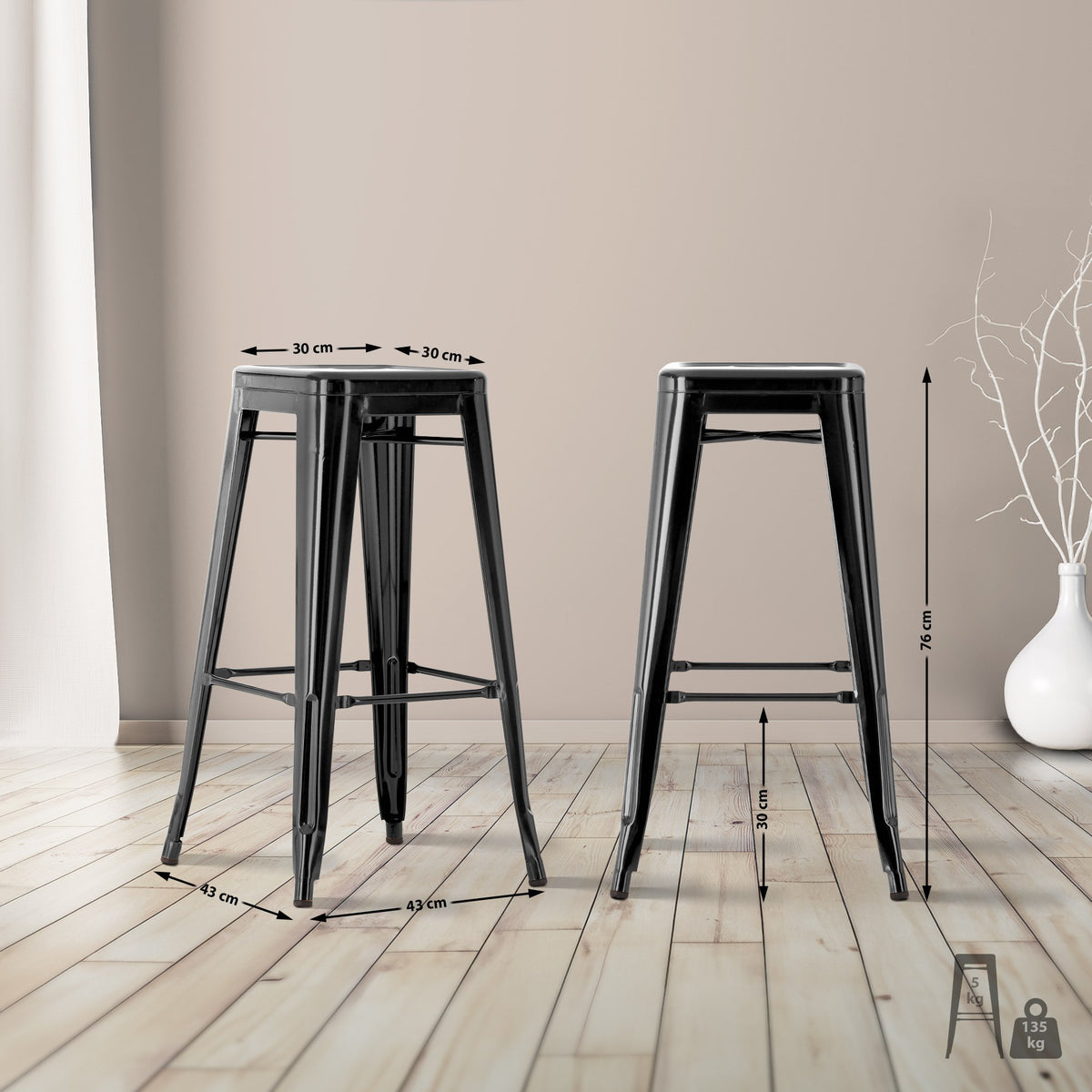 Barhocker Joshua – Ansicht 16