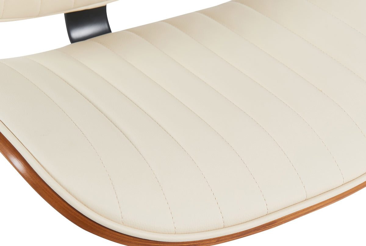 Barhocker Clawson Kunstleder schwarz – Ansicht 7