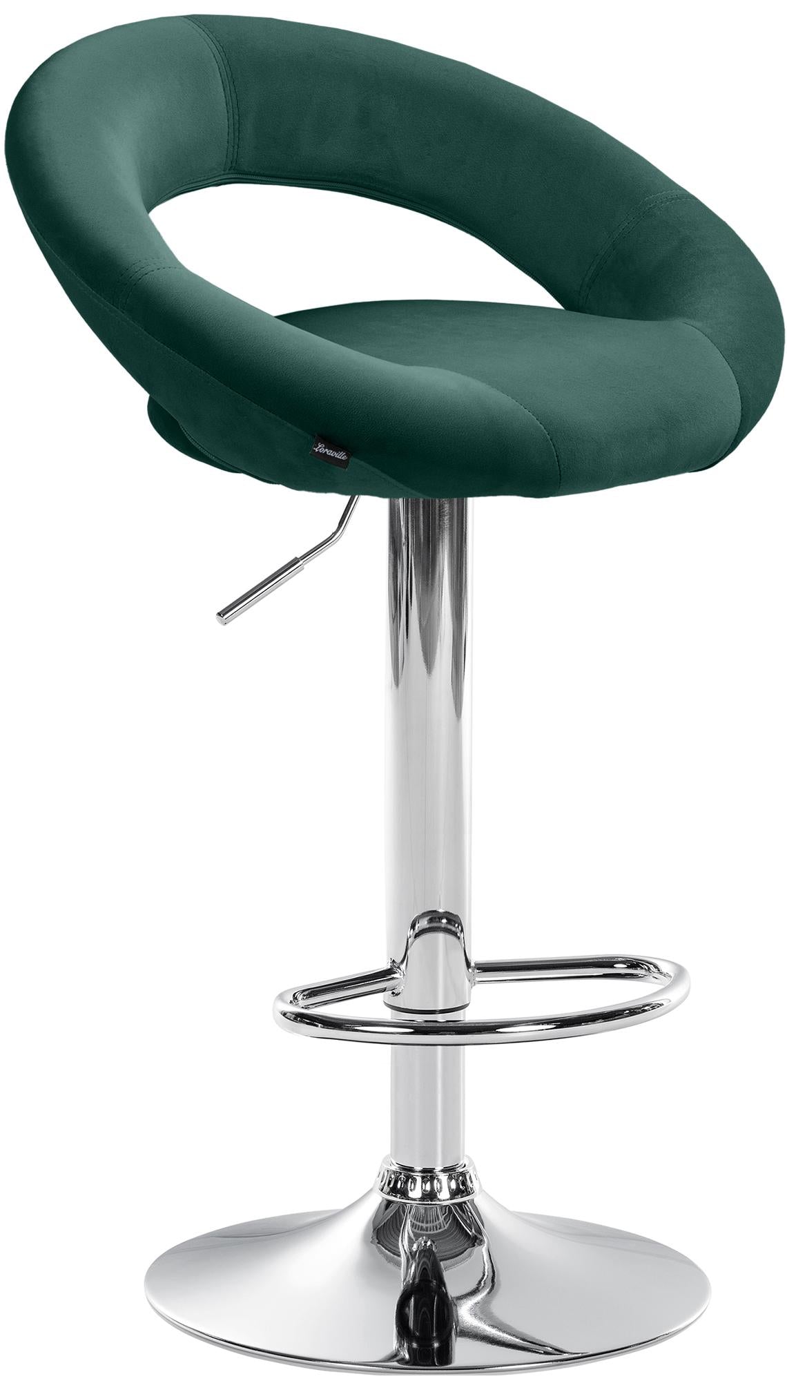Barhocker Olinda Samt chrom – Ansicht 8