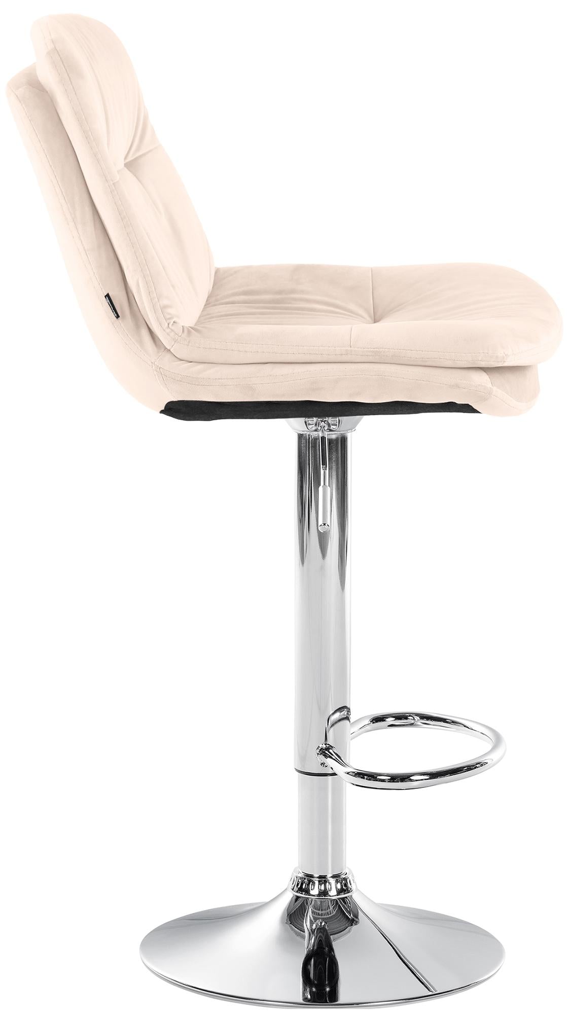 Barhocker Laurel Samt chrom – Ansicht 6