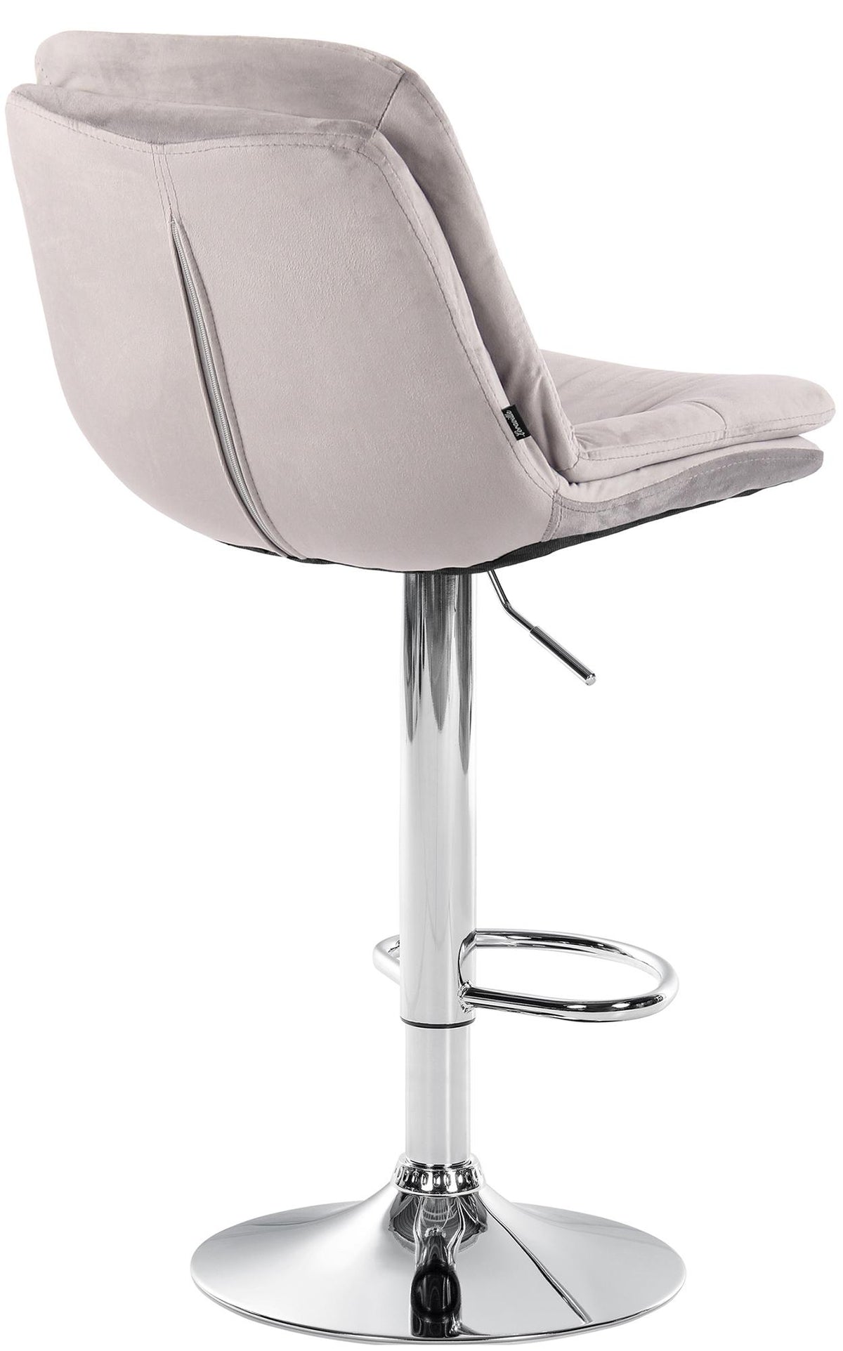 Barhocker Laurel Samt chrom – Ansicht 18