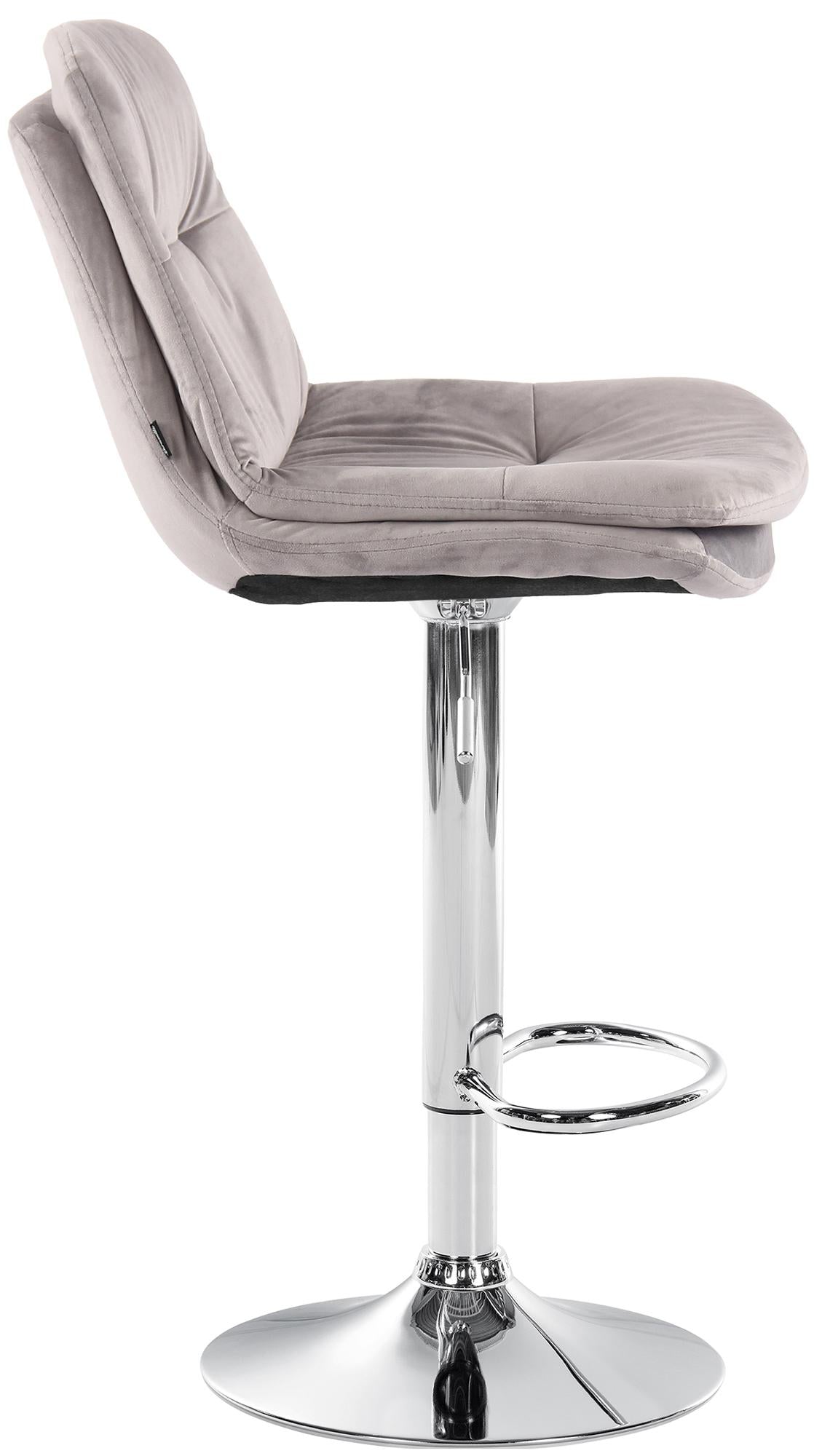 Barhocker Laurel Samt chrom – Ansicht 20