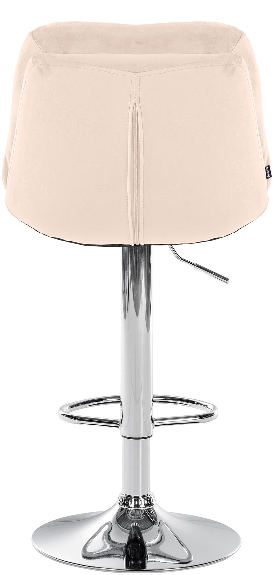 Barhocker Laurel Samt chrom – Ansicht 7