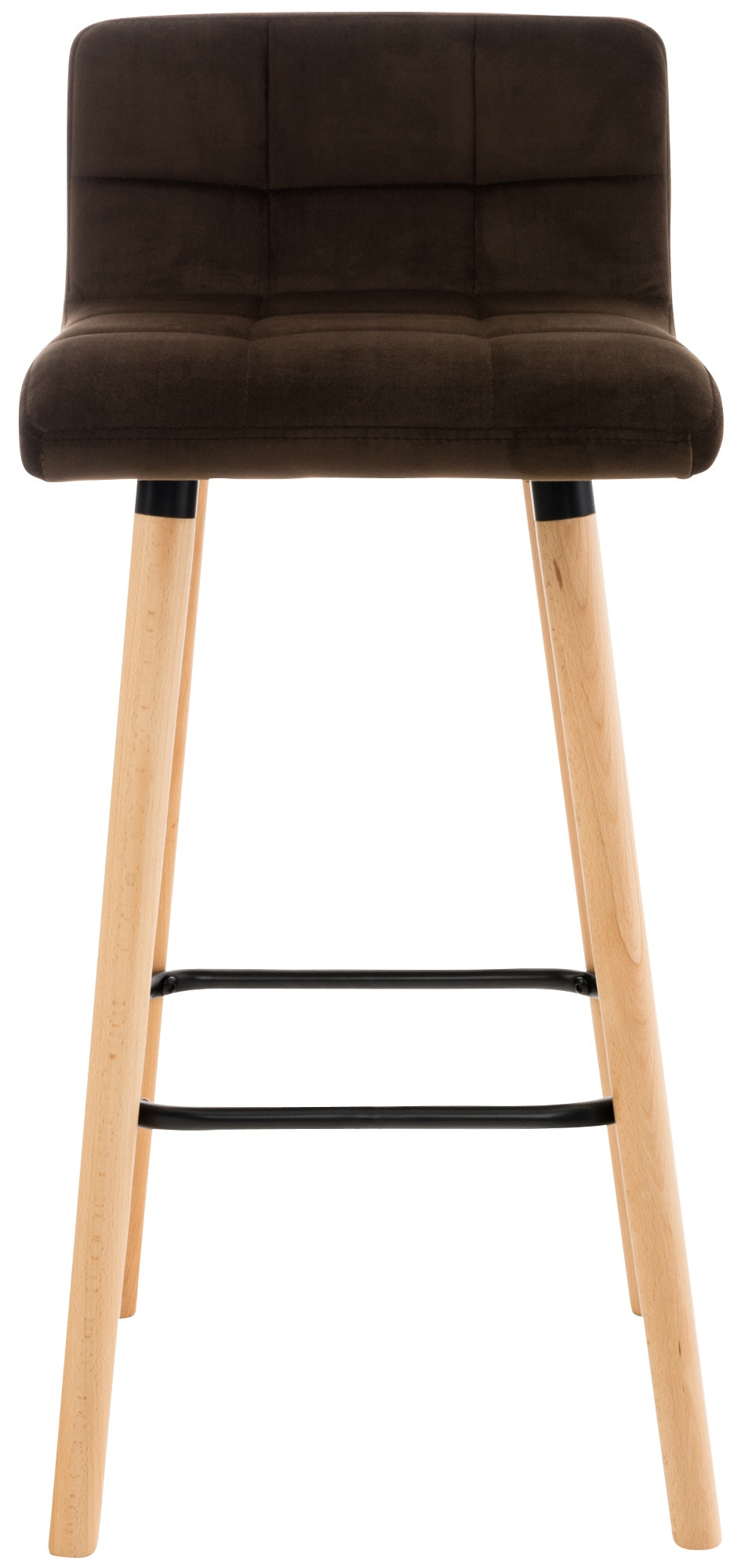 2er Set Barhocker Lincoln Samt – Ansicht 7