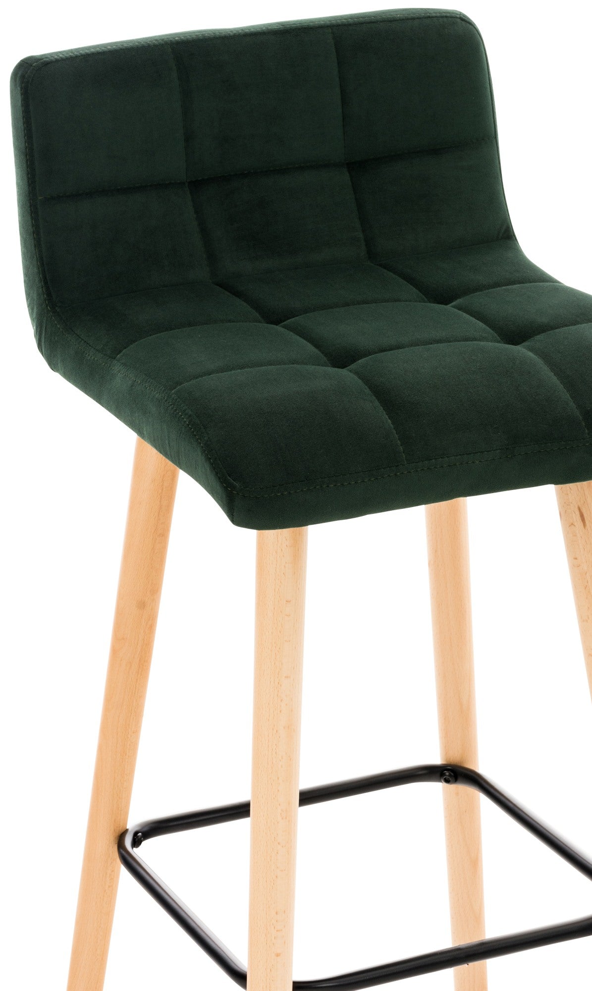 2er Set Barhocker Lincoln Samt – Ansicht 11