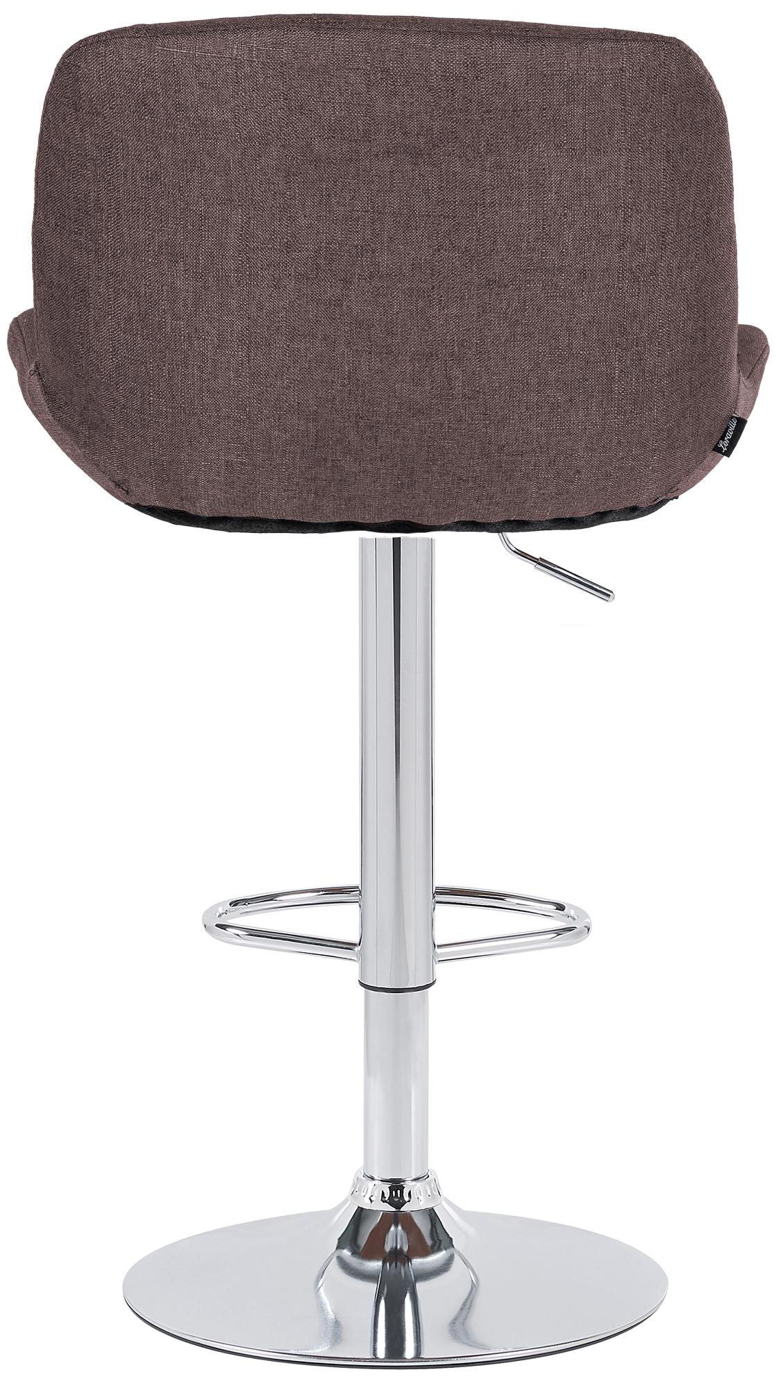Barhocker Solon Chrom Stoff – Ansicht 7