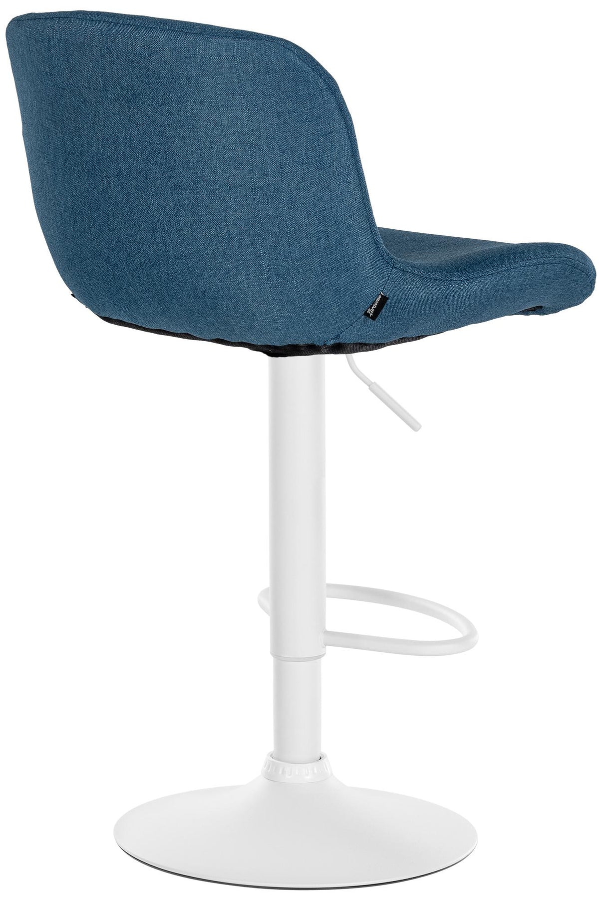 Barhocker Solon Weiß Stoff – Ansicht 13