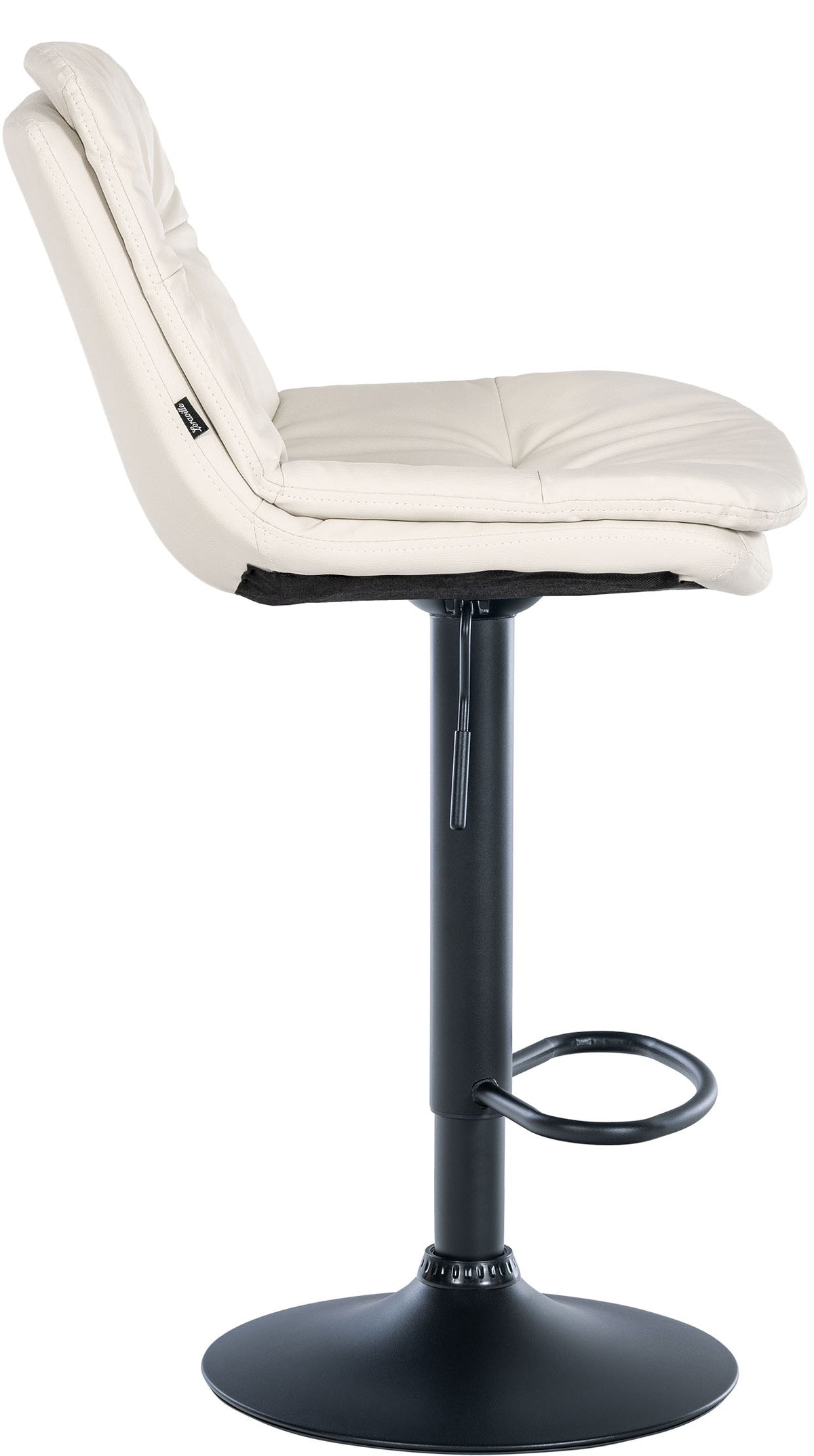 Barhocker Laurel Kunstleder schwarz – Ansicht 13