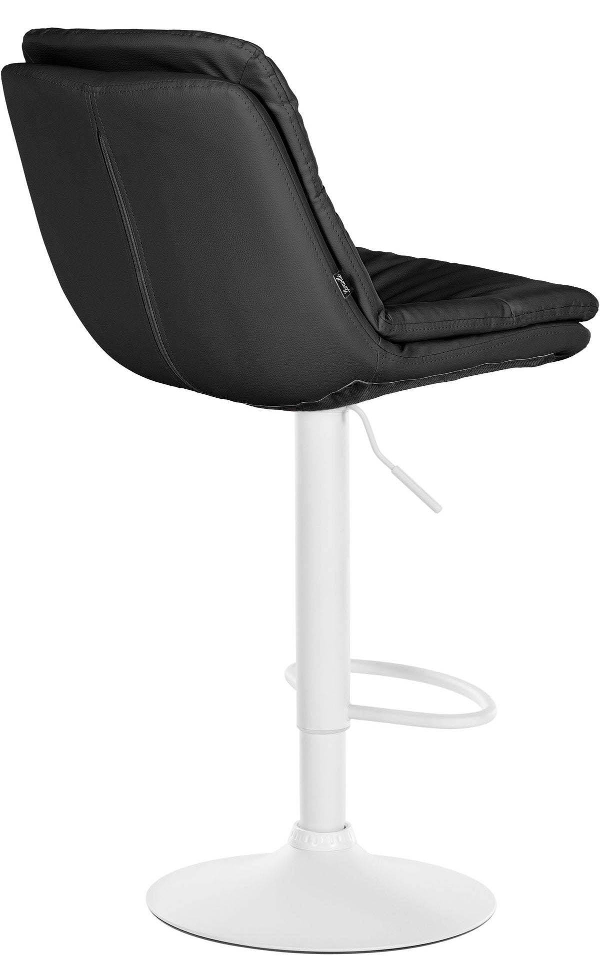 Barhocker Laurel Kunstleder weiß – Ansicht 7
