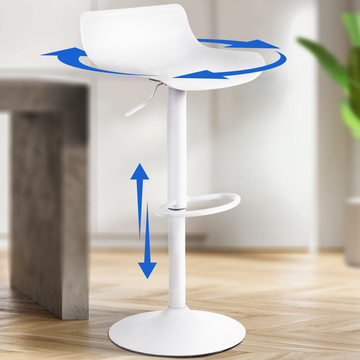 2er Set Barhocker Aveiro – Ansicht 4