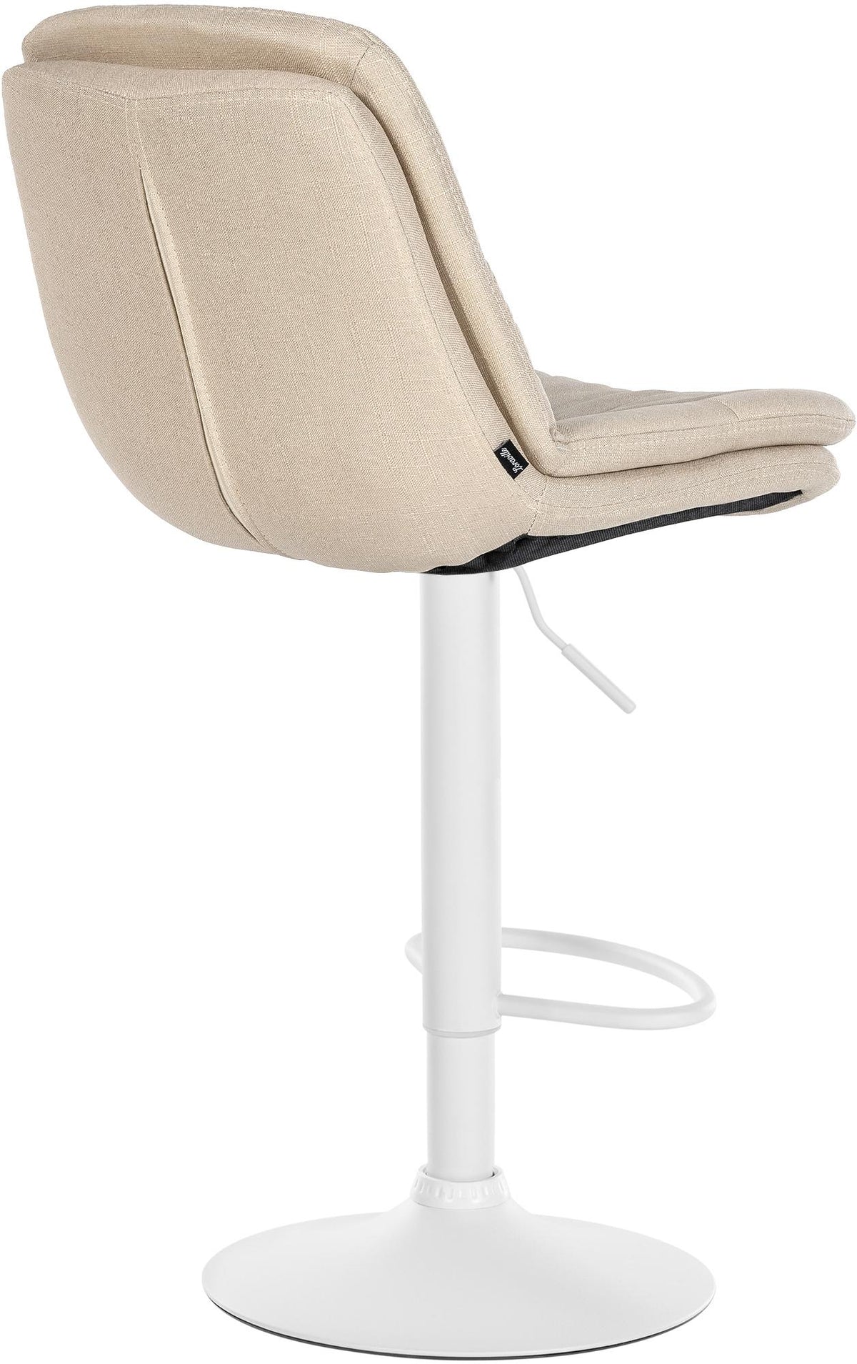 Barhocker Laurel Stoff weiß – Ansicht 13