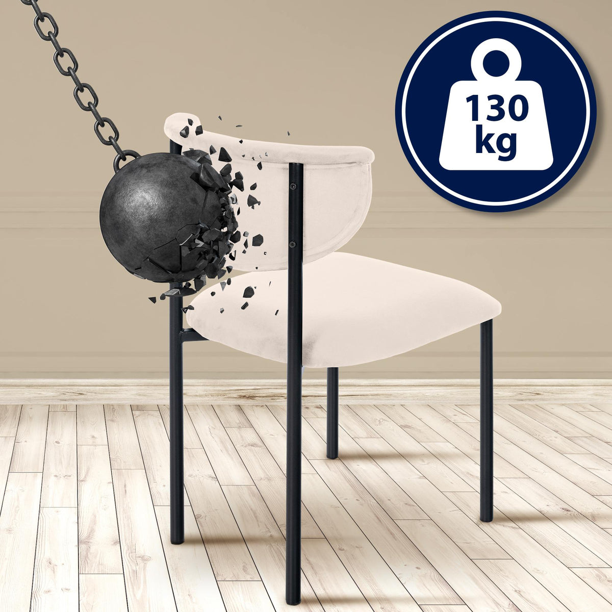 Besucherstuhl Gambell Samt – Ansicht 11