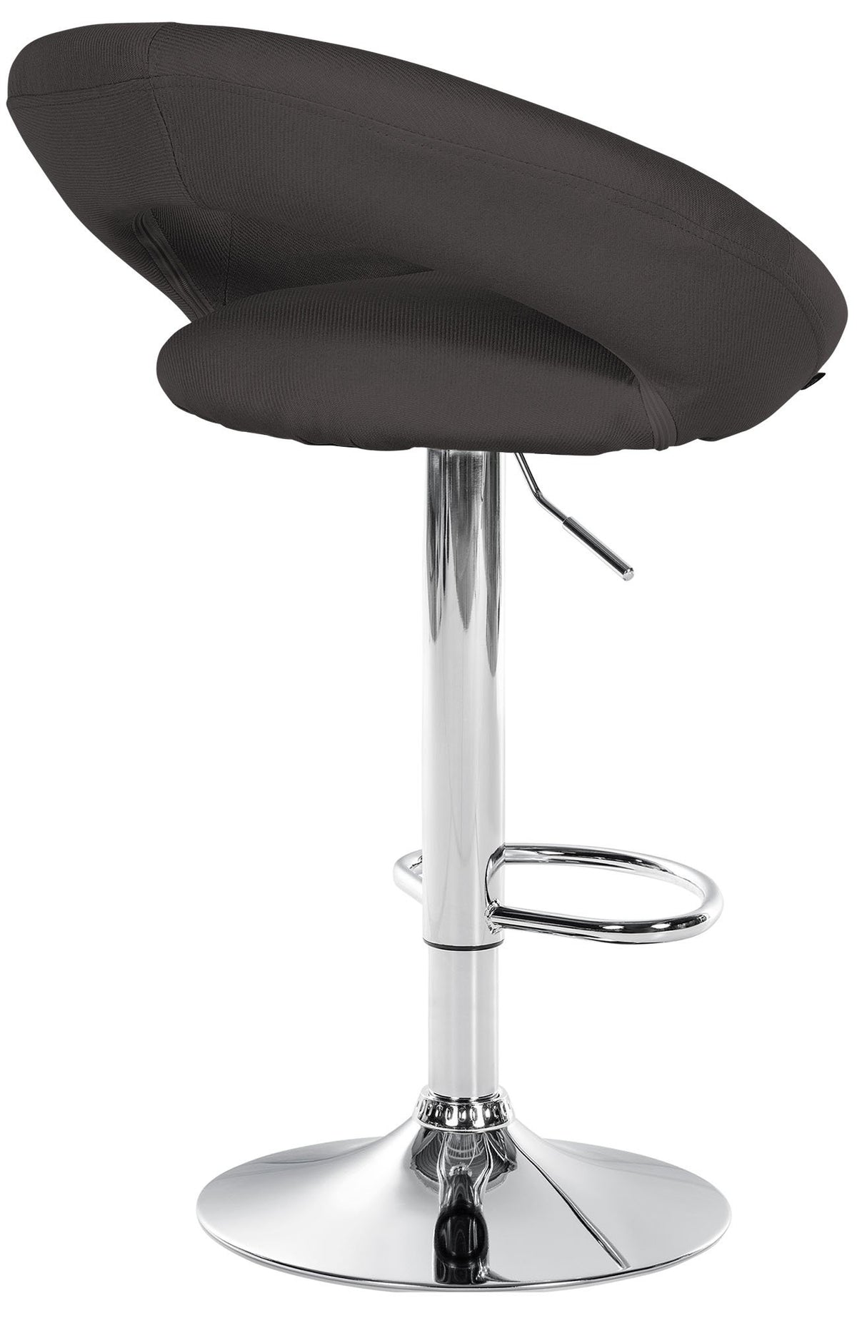 Barhocker Olinda Stoff chrom – Ansicht 5
