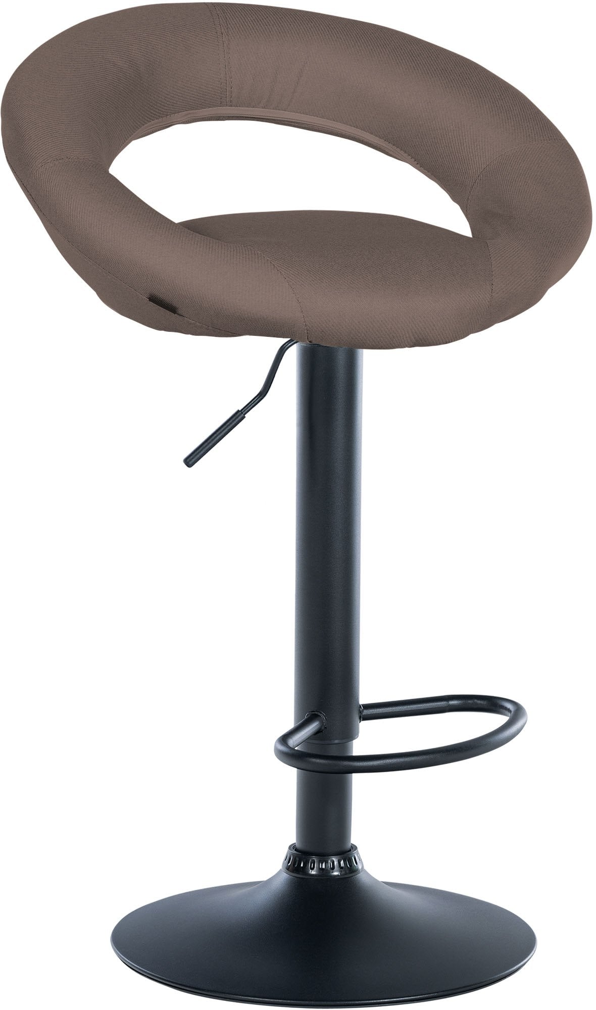 Barhocker Olinda Stoff schwarz – Ansicht 8