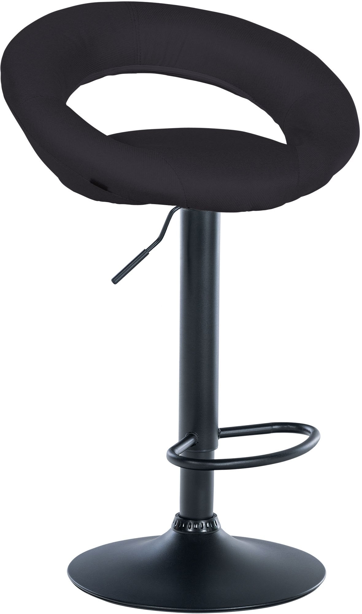 Barhocker Olinda Stoff schwarz – Ansicht 15