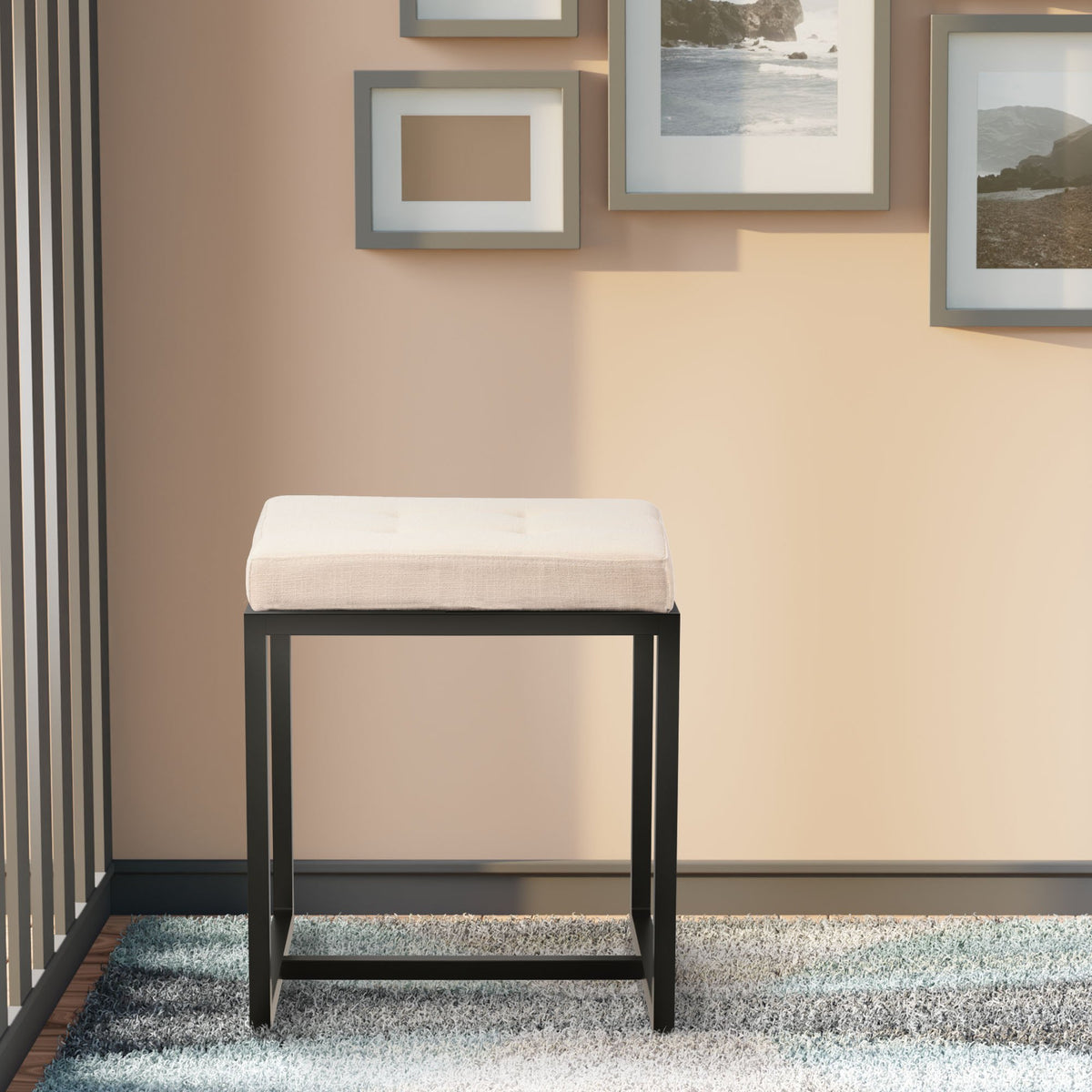 Sitzhocker Barci B Stoff – Ansicht 9