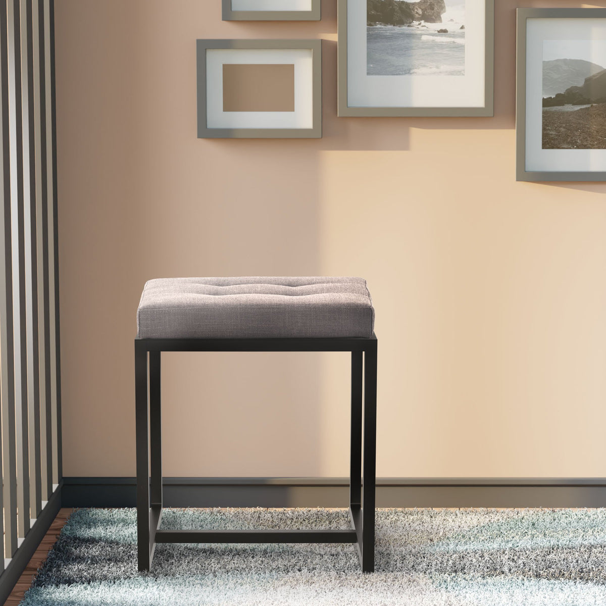 Sitzhocker Barci B Stoff – Ansicht 15