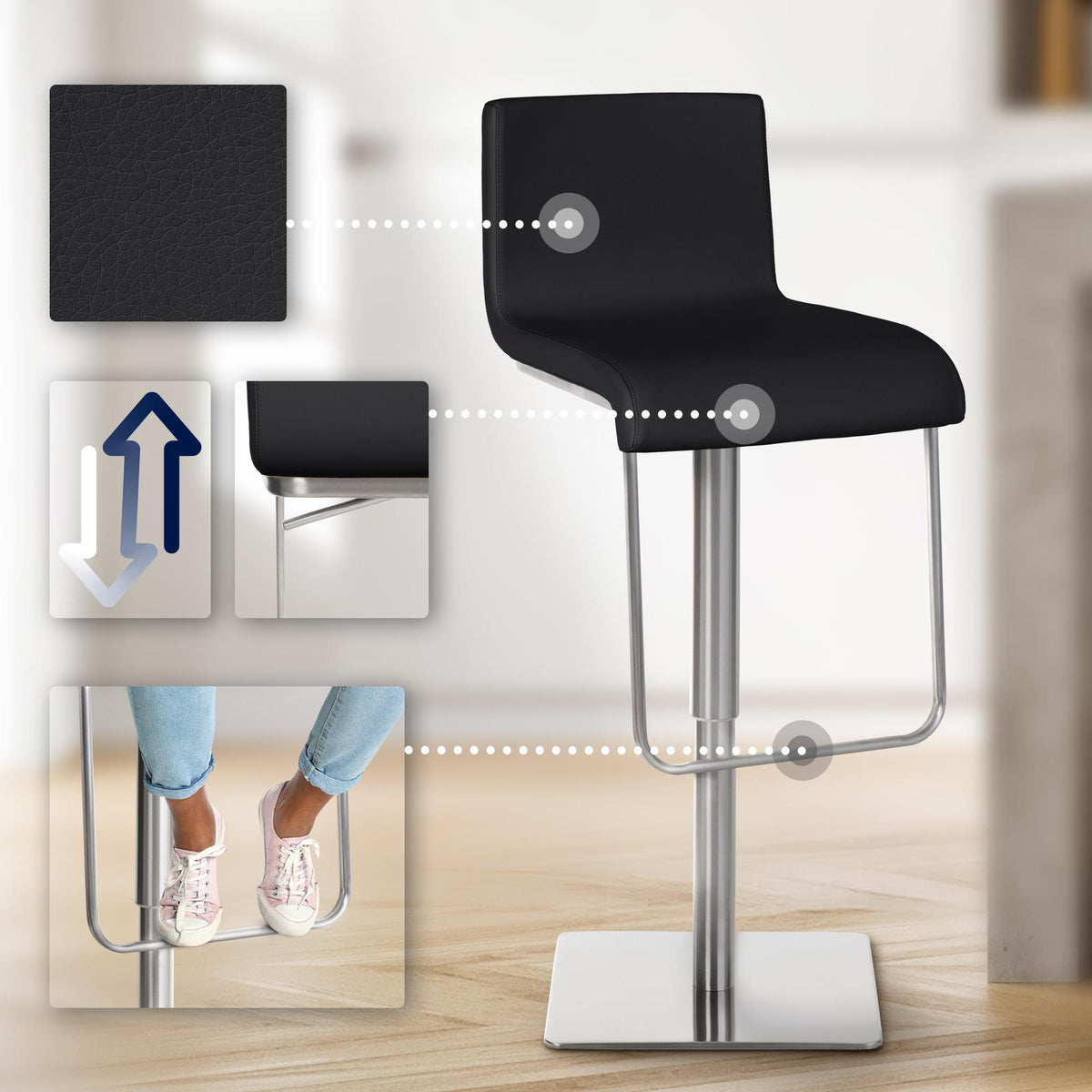 Barhocker Limon E – Ansicht 3