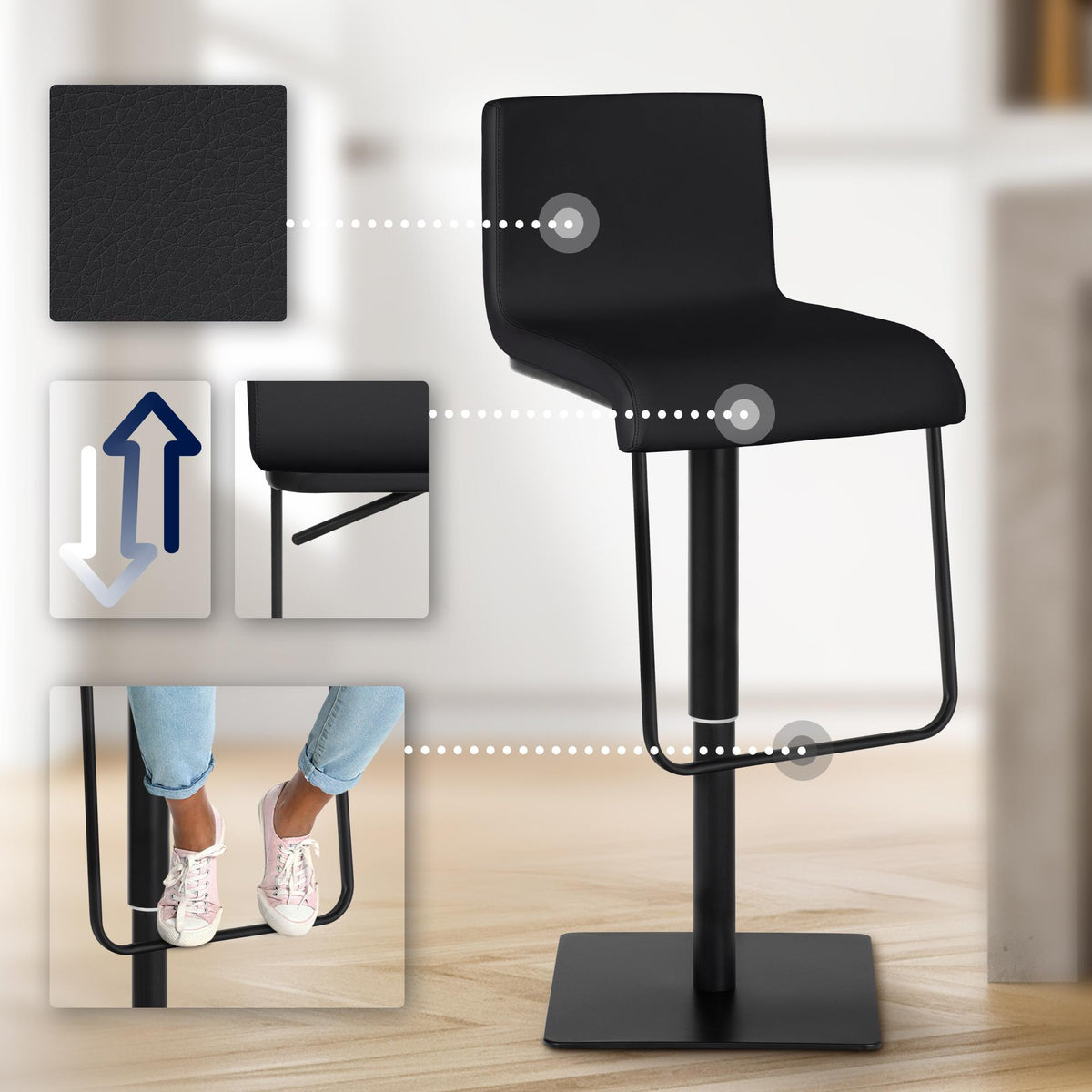 Barhocker Limon B – Ansicht 3