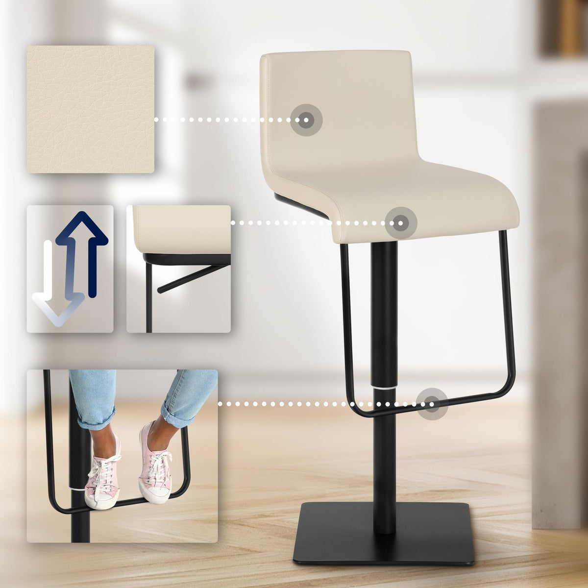 Barhocker Limon B – Ansicht 9
